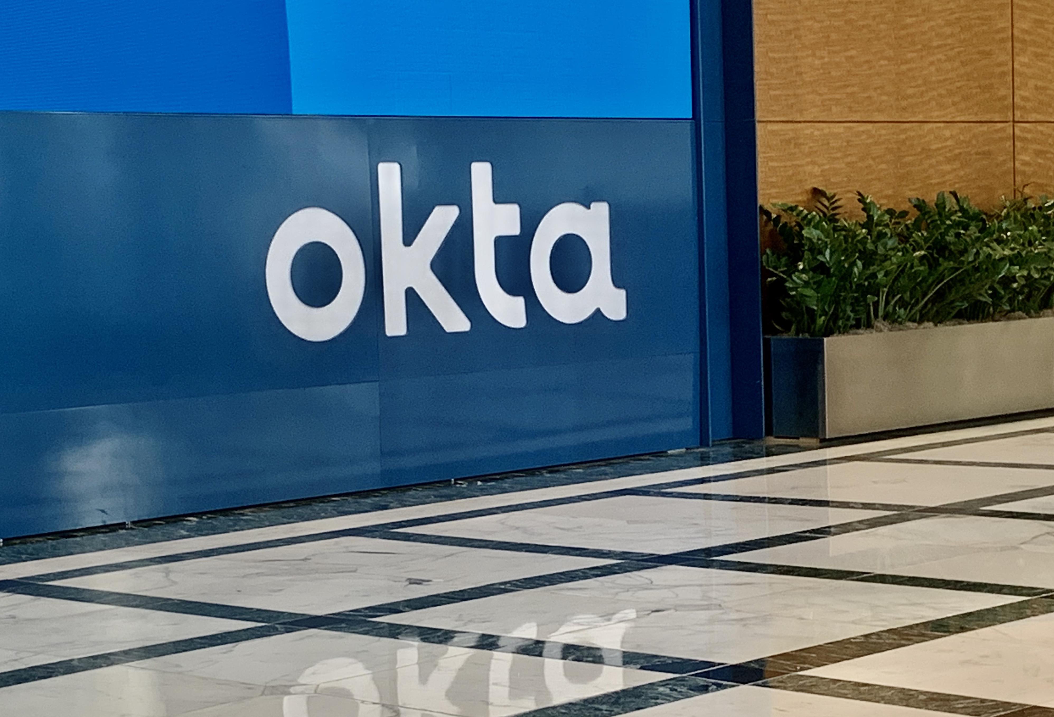 Okta lobby