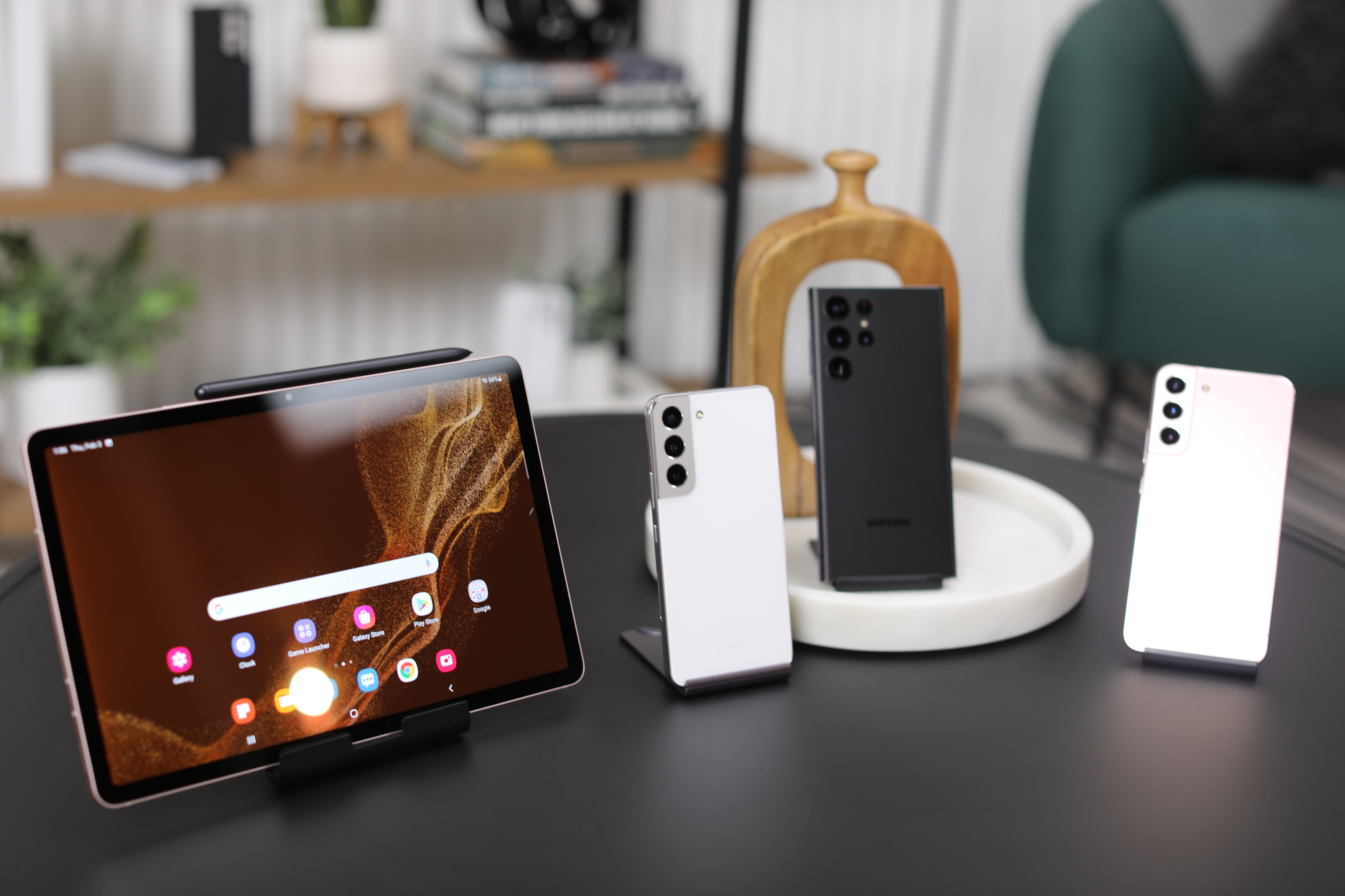array of Samsung products