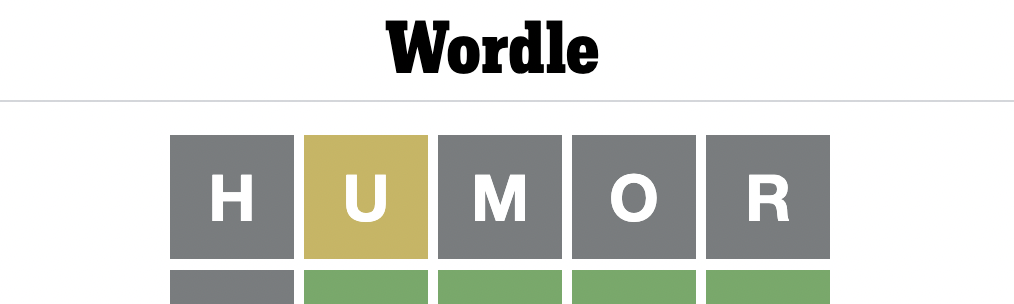 wordle with nyt font