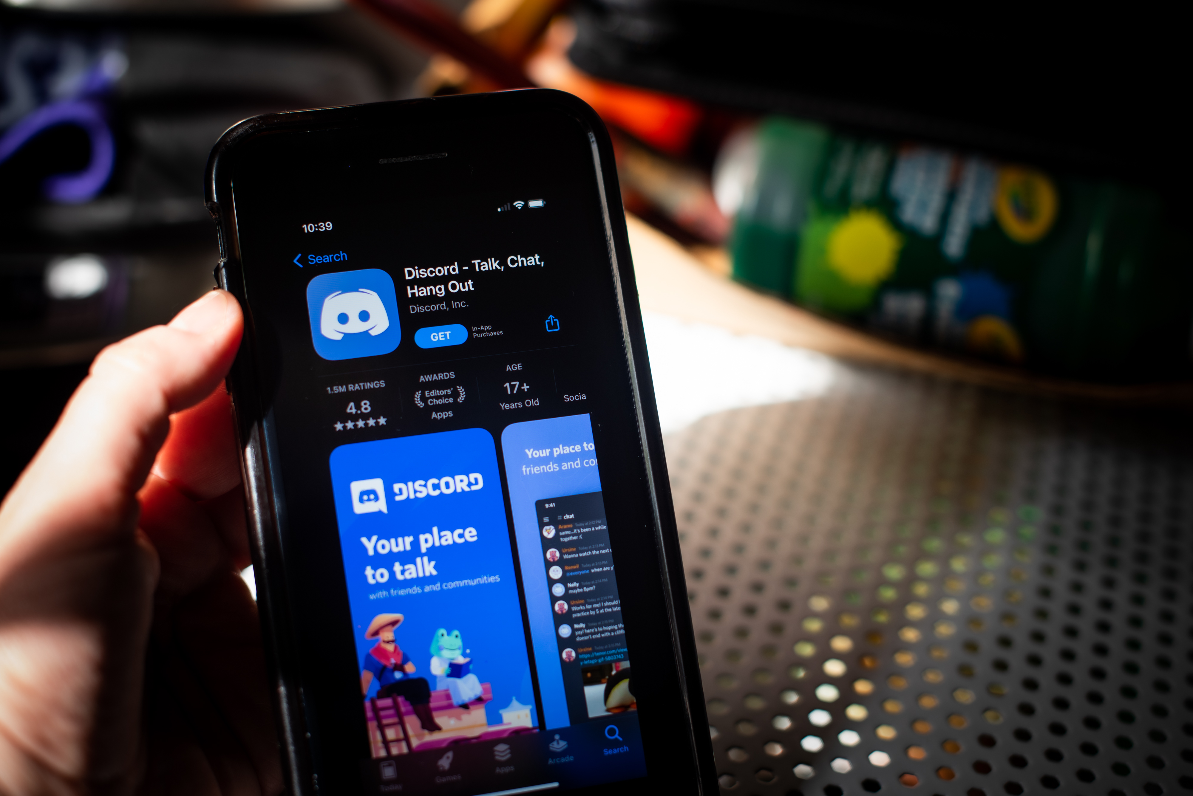 Discord iOS app