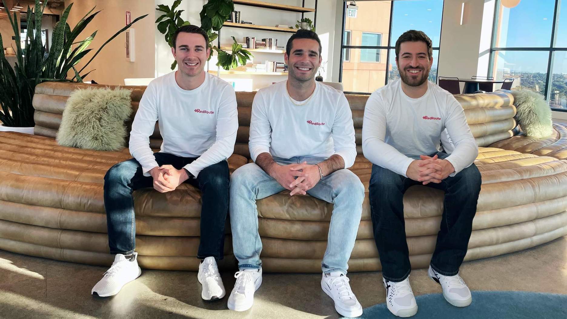 RedRoute, CRO Sam Krut, CEO Brian Schiff, CTO Jacob Cooper