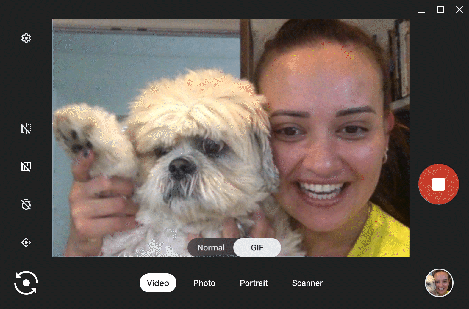 Chrome OS Gif maker