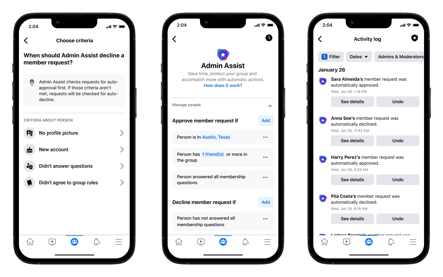 facebook groups admin assist