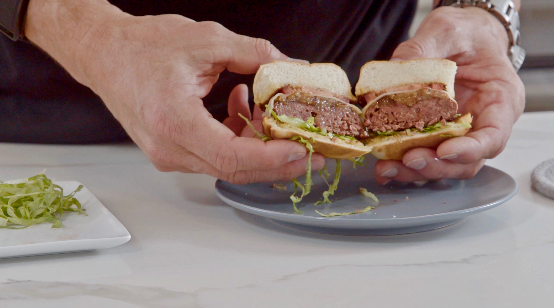 SCiFi Foods burger plant-based cultivated meat