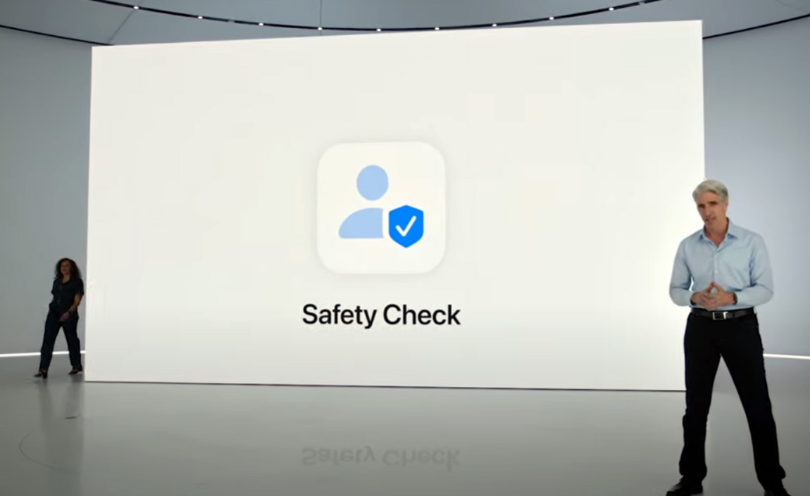 Apple Safety Check