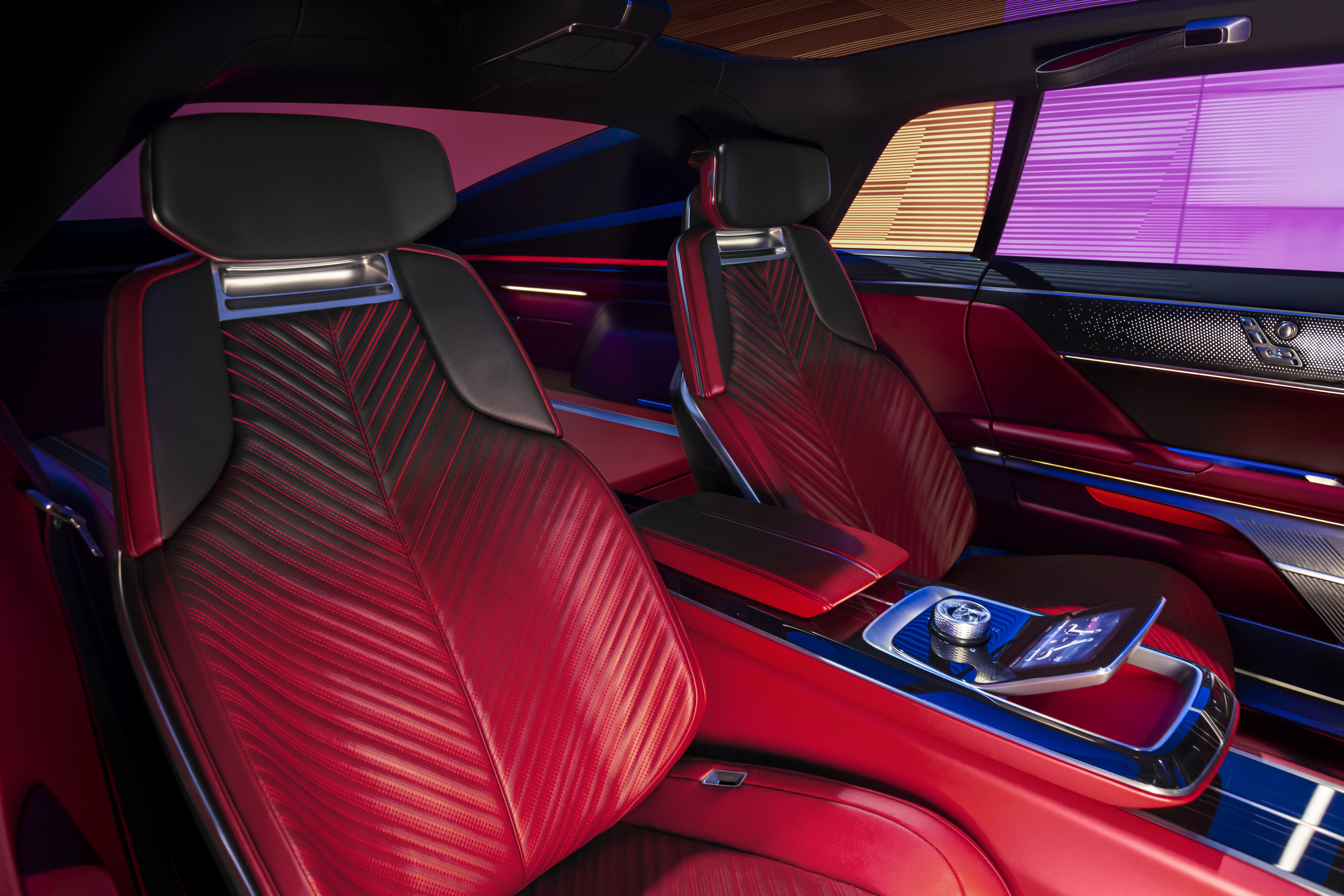 interior of Cadillac Celestiq