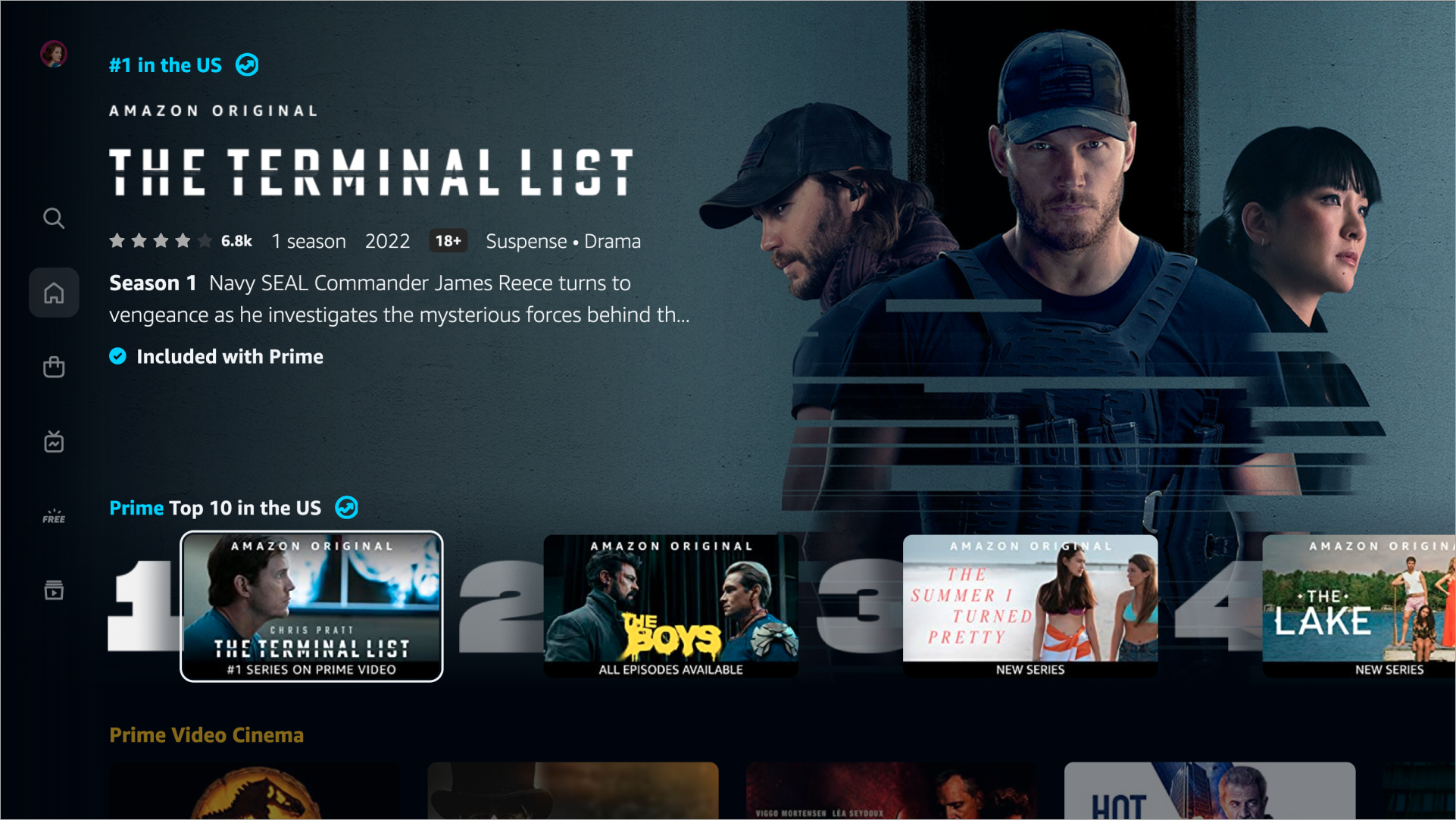 New Amazon Prime Video Interface