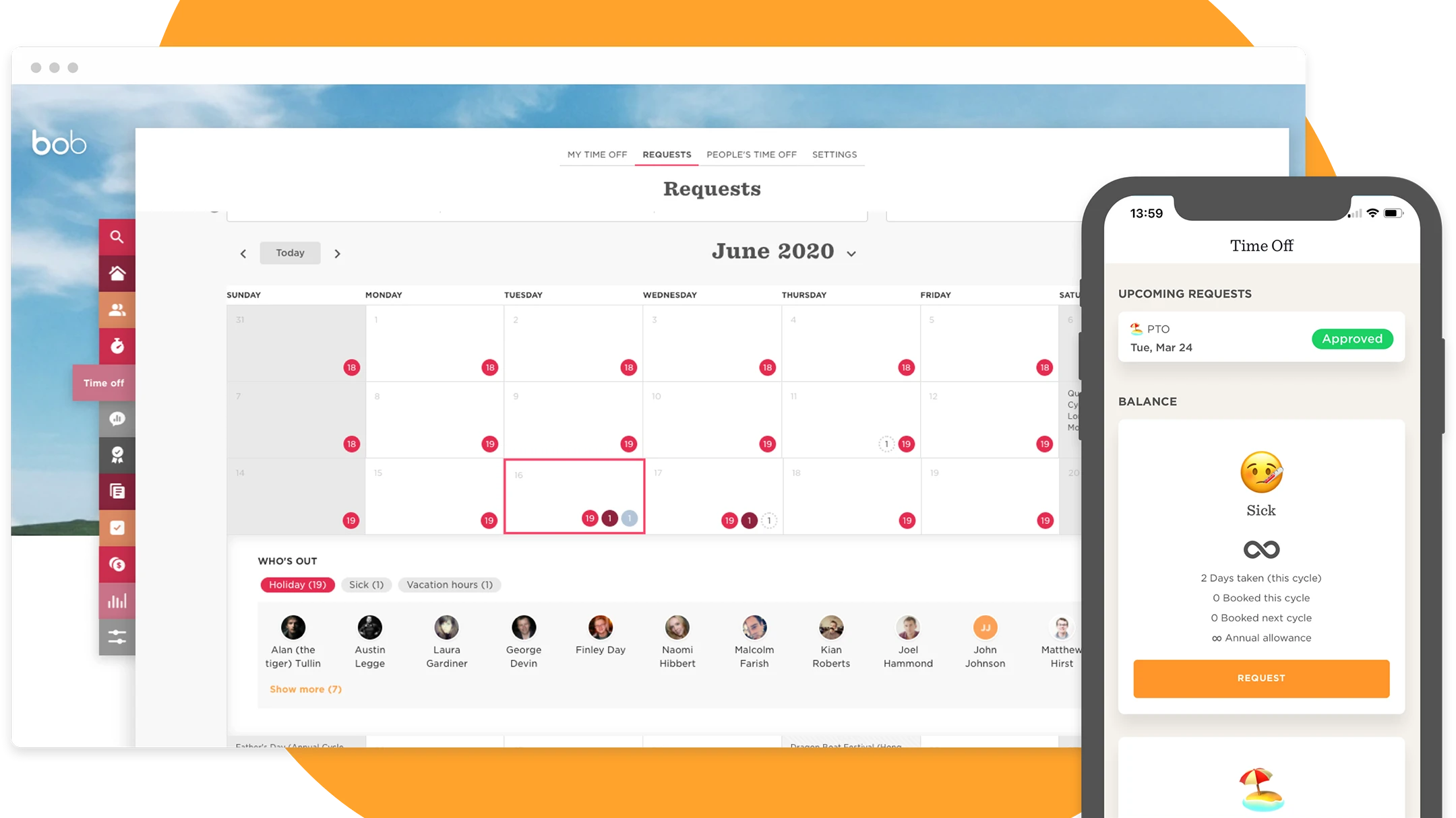 The Bob platform from HiBob