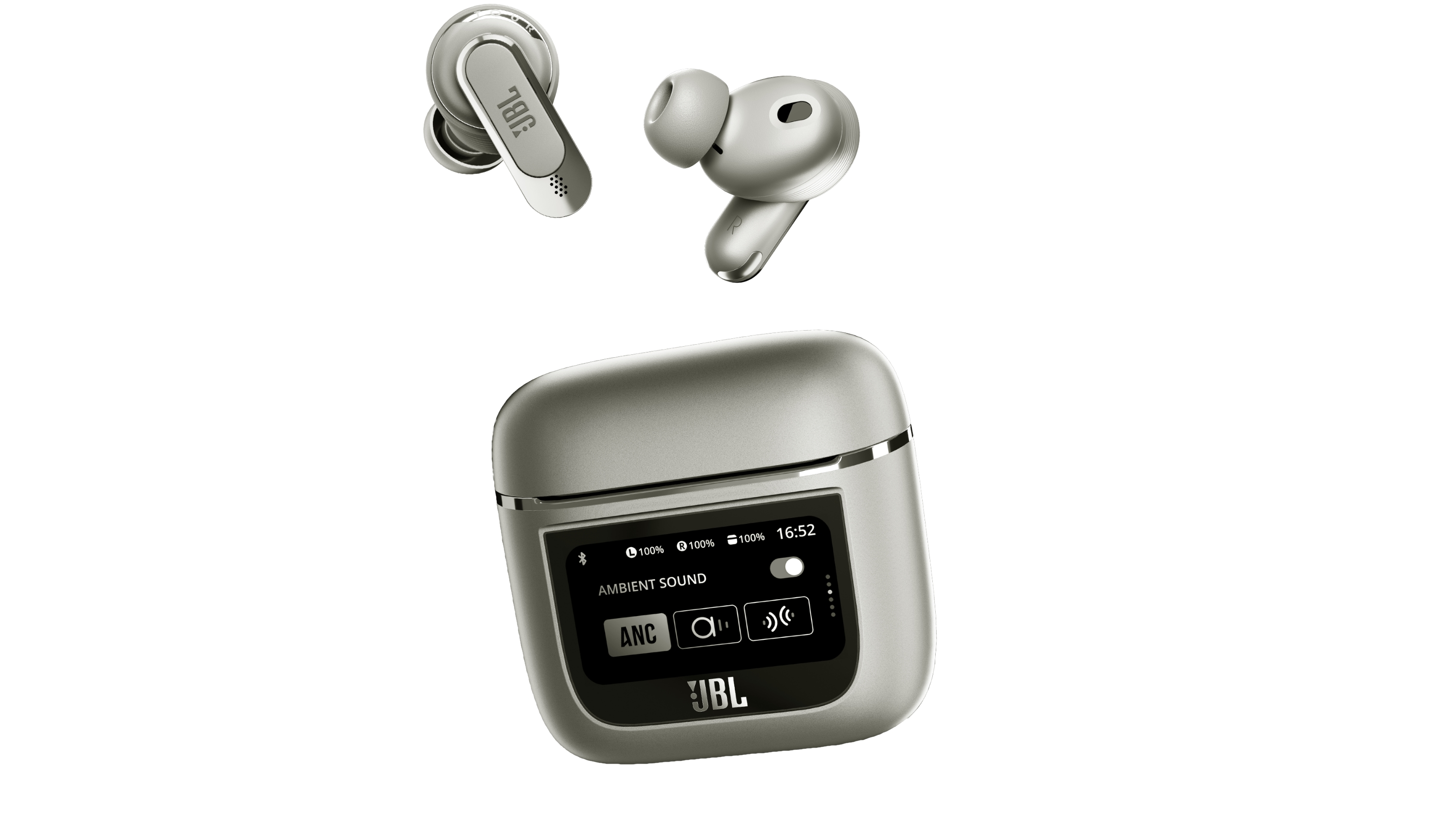 earbuds and case