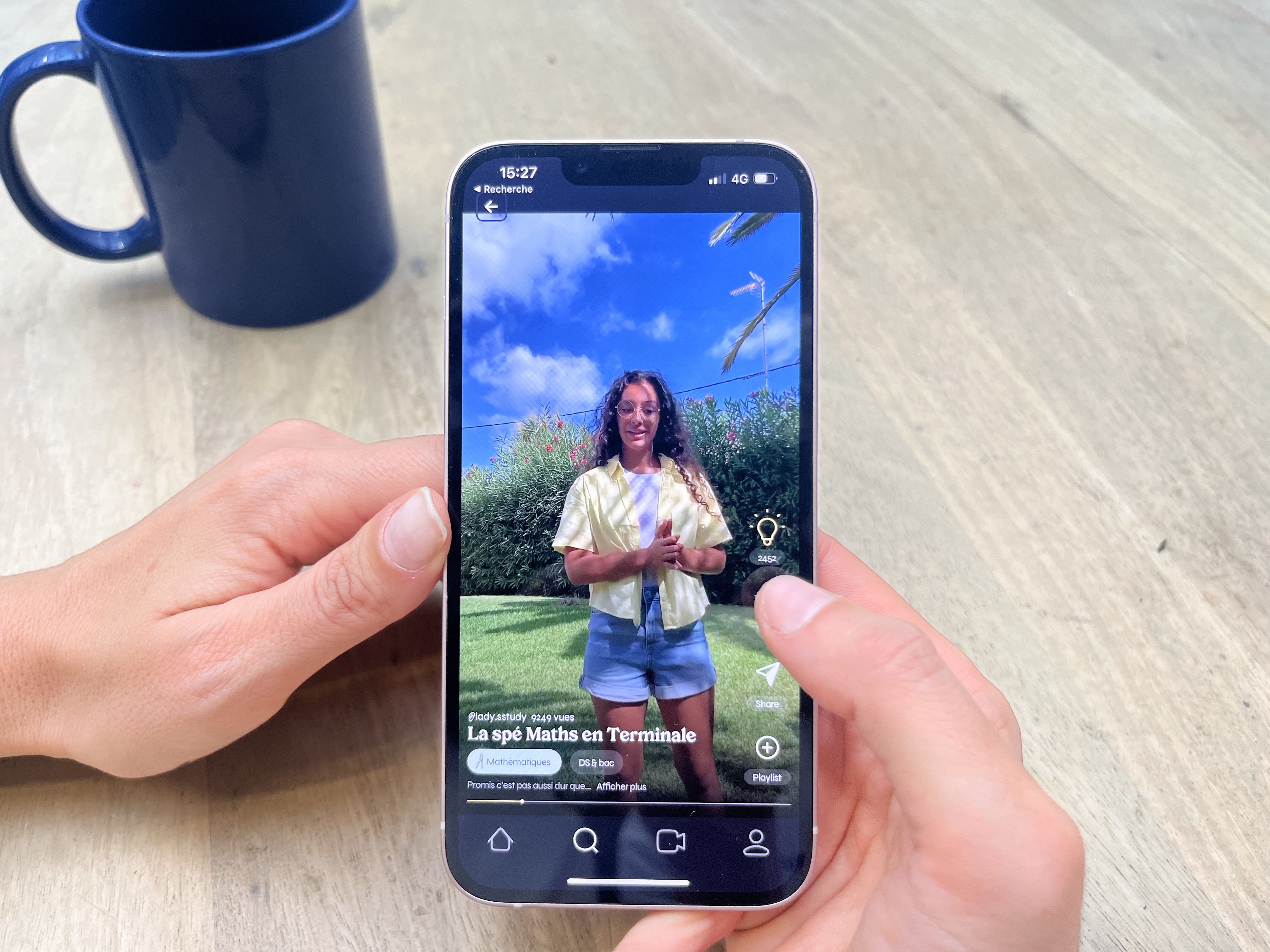smartphone showing Revyze app