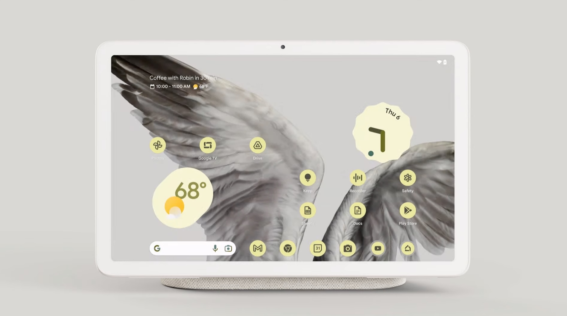 Google's new charging speaker dock