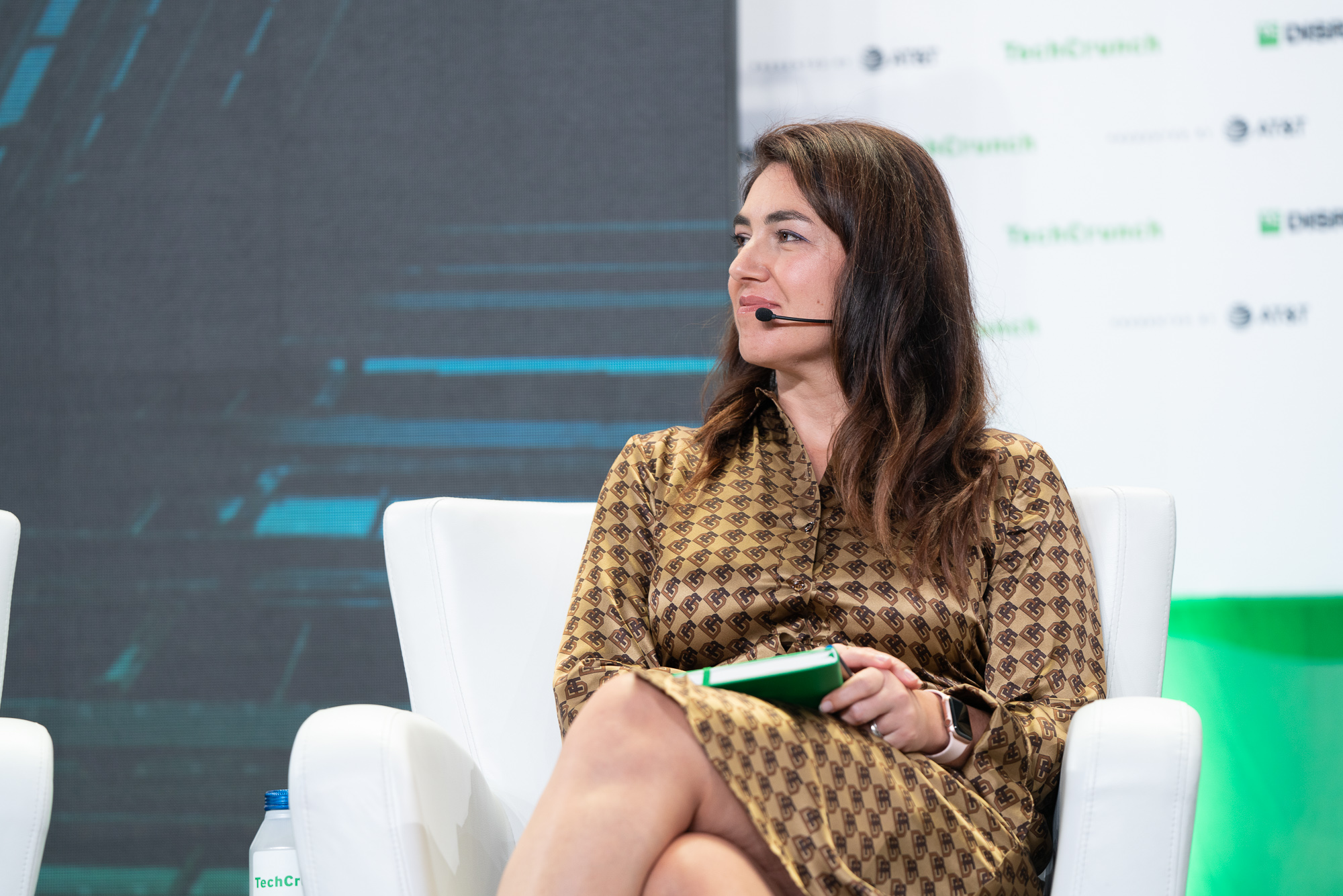 Ann Bordetsky, Partner at NEA, is part of the Startup Battlefield jury at TechCrunch Disrupt in San Francisco on October 18, 2022. Image Credit: Haje Kamps / TechCrunch