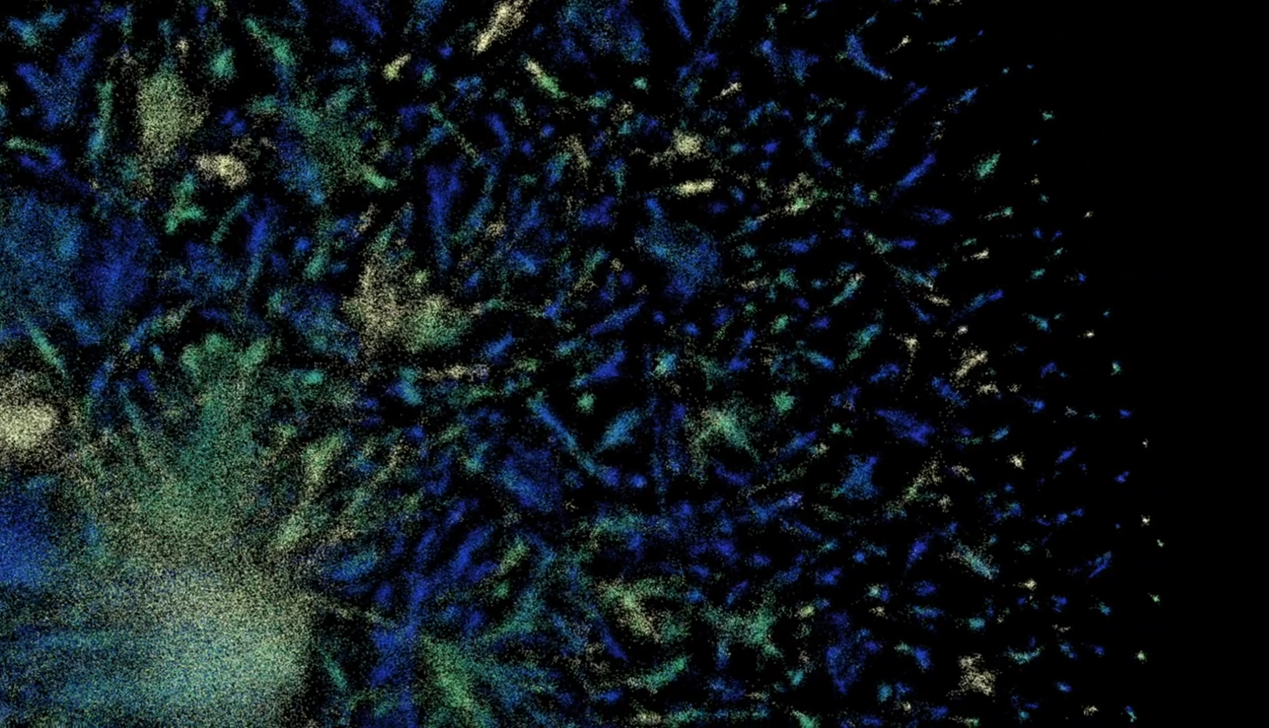 Visualization of many proteins