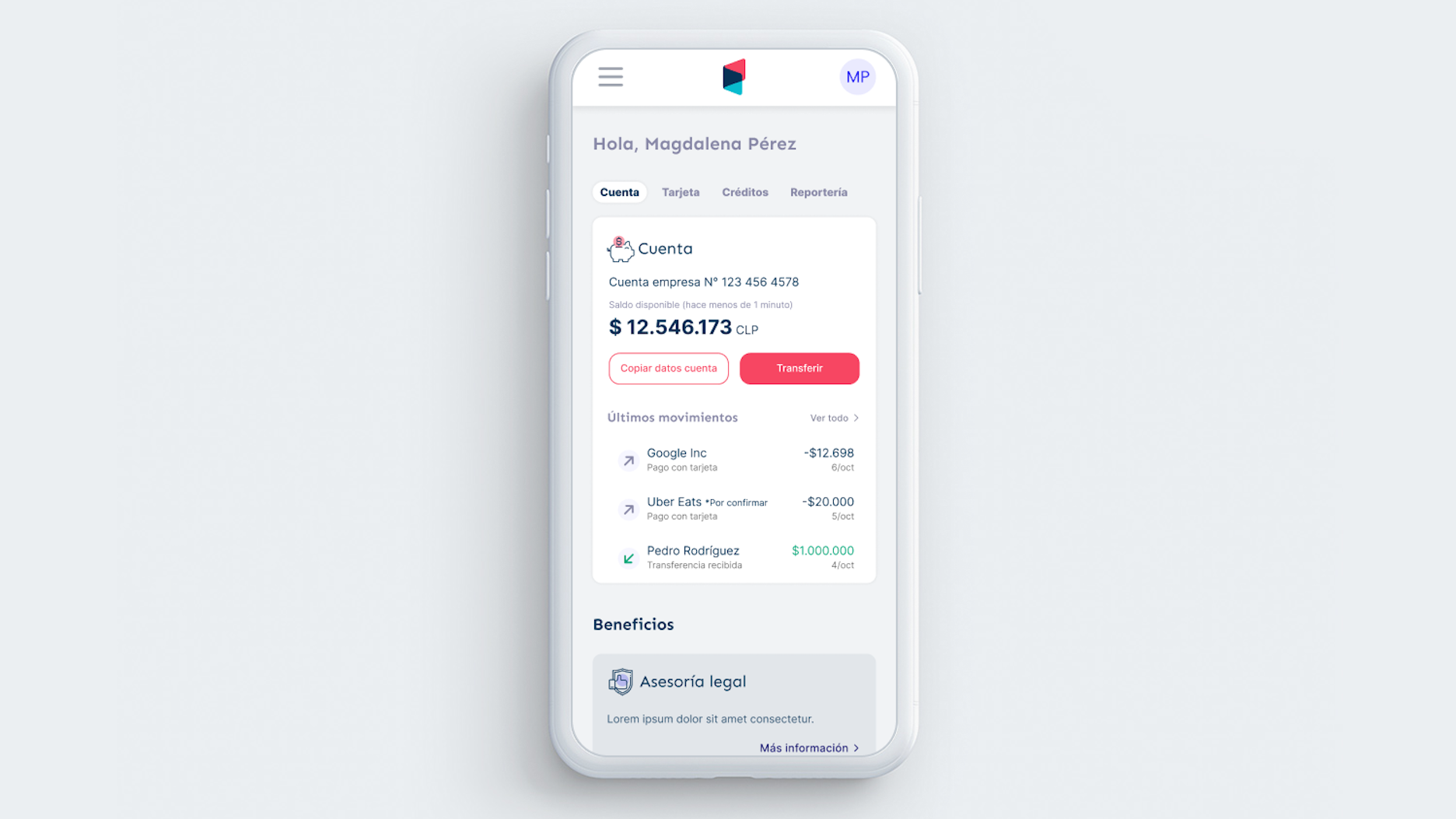 Kredito business loan app Chile