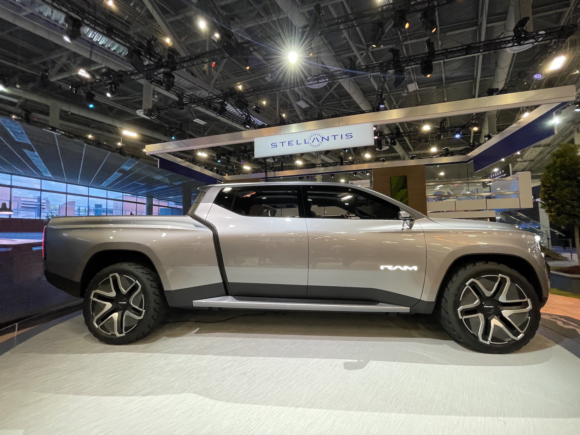 Ram battery electric truck