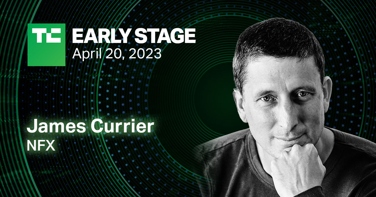 TechCrunch Early Stage 2023 - James Currier speaker