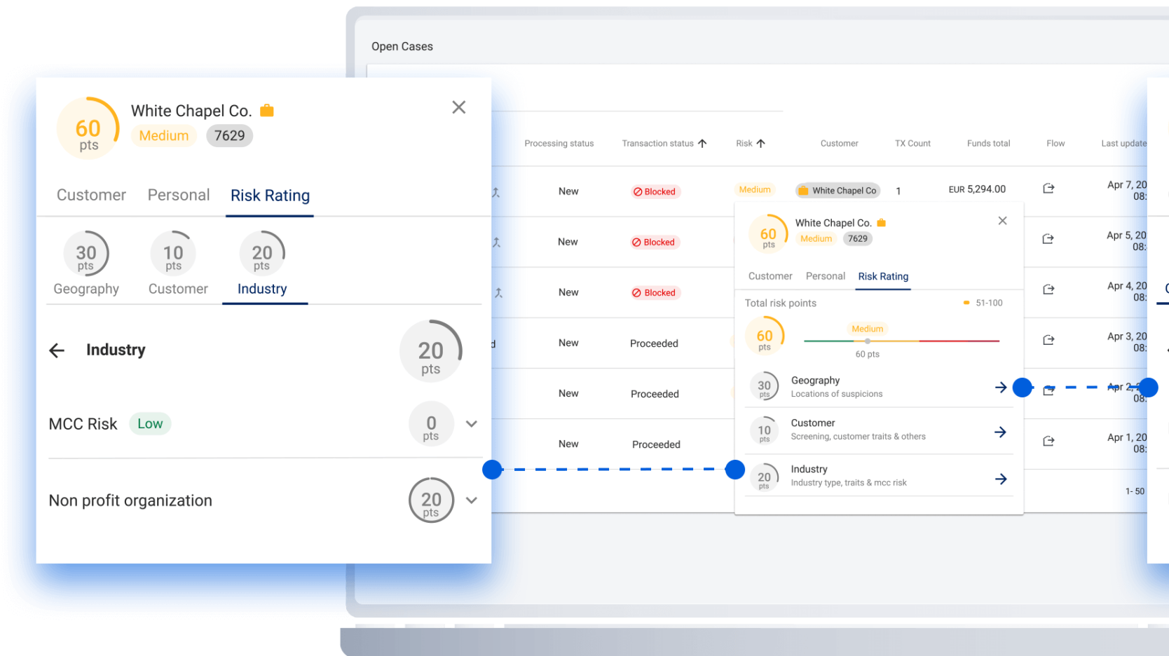 Hawk AI: Customer risk rating