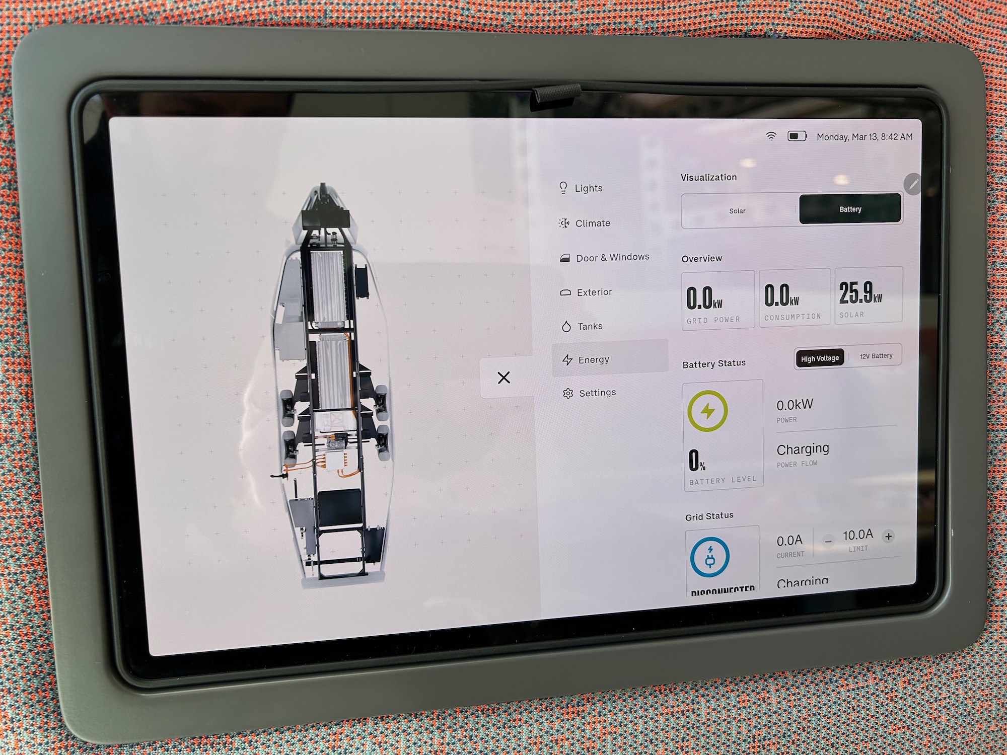 L1 Lightship electric RV app