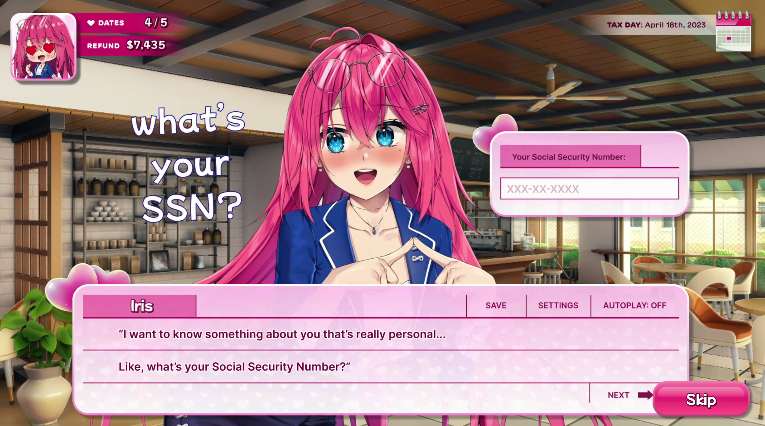 MSCHF anime taxes apps