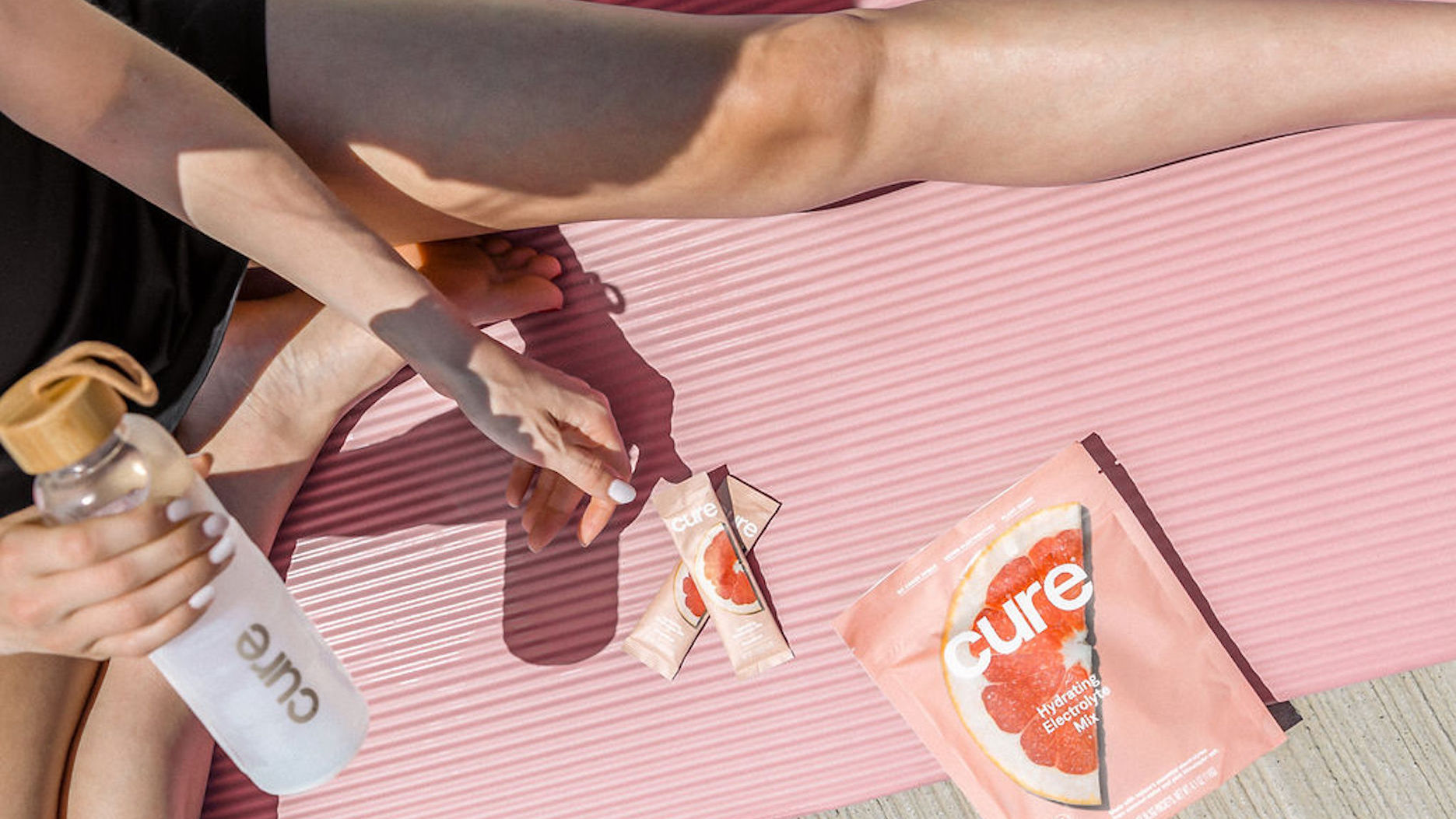 Cure hydrating electrolyte mix