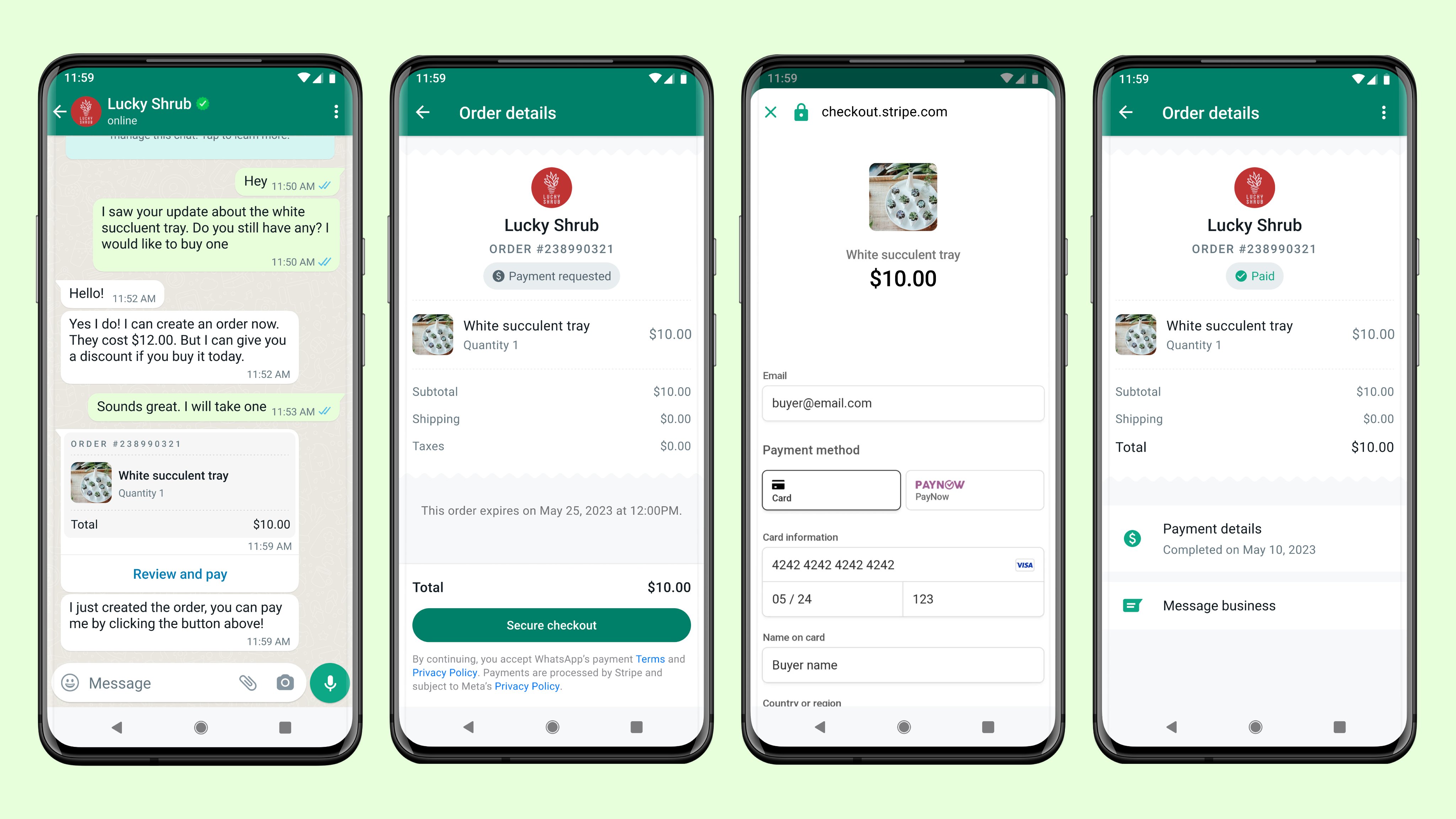 WhatsApp Pay Singapore