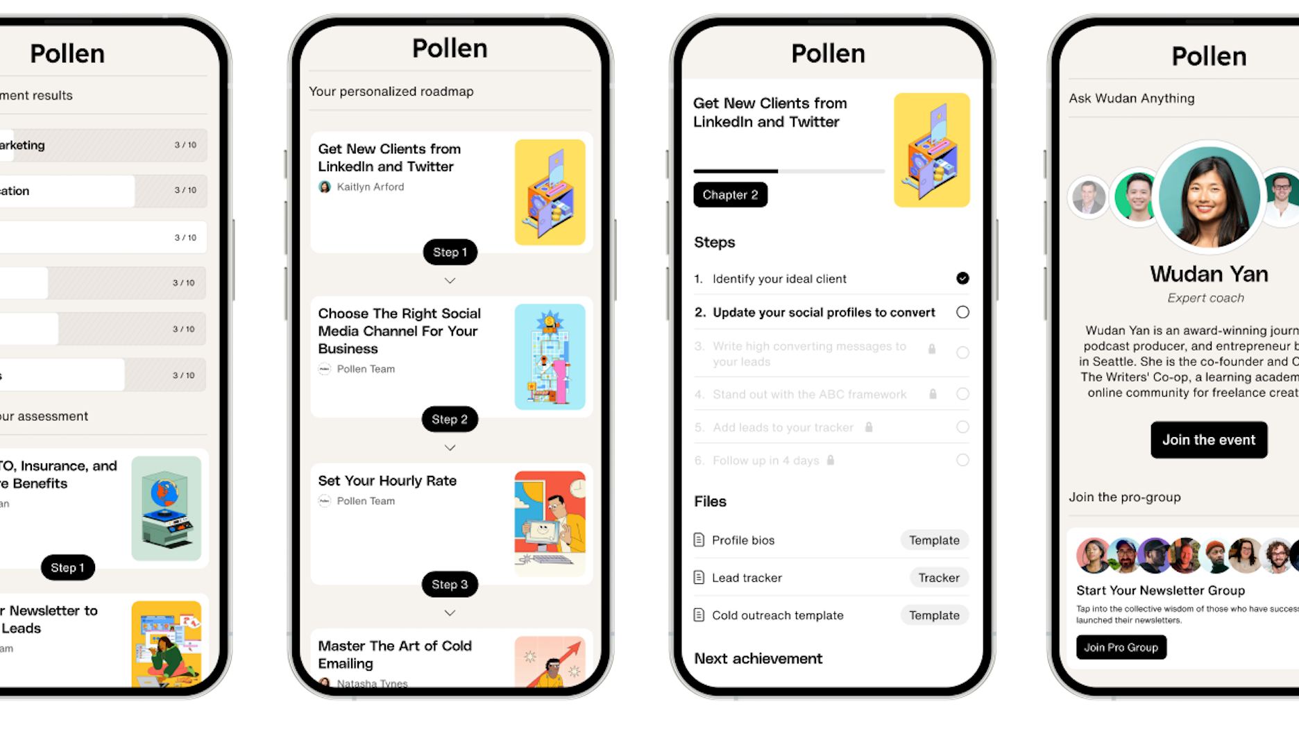 Pollen freelancer network