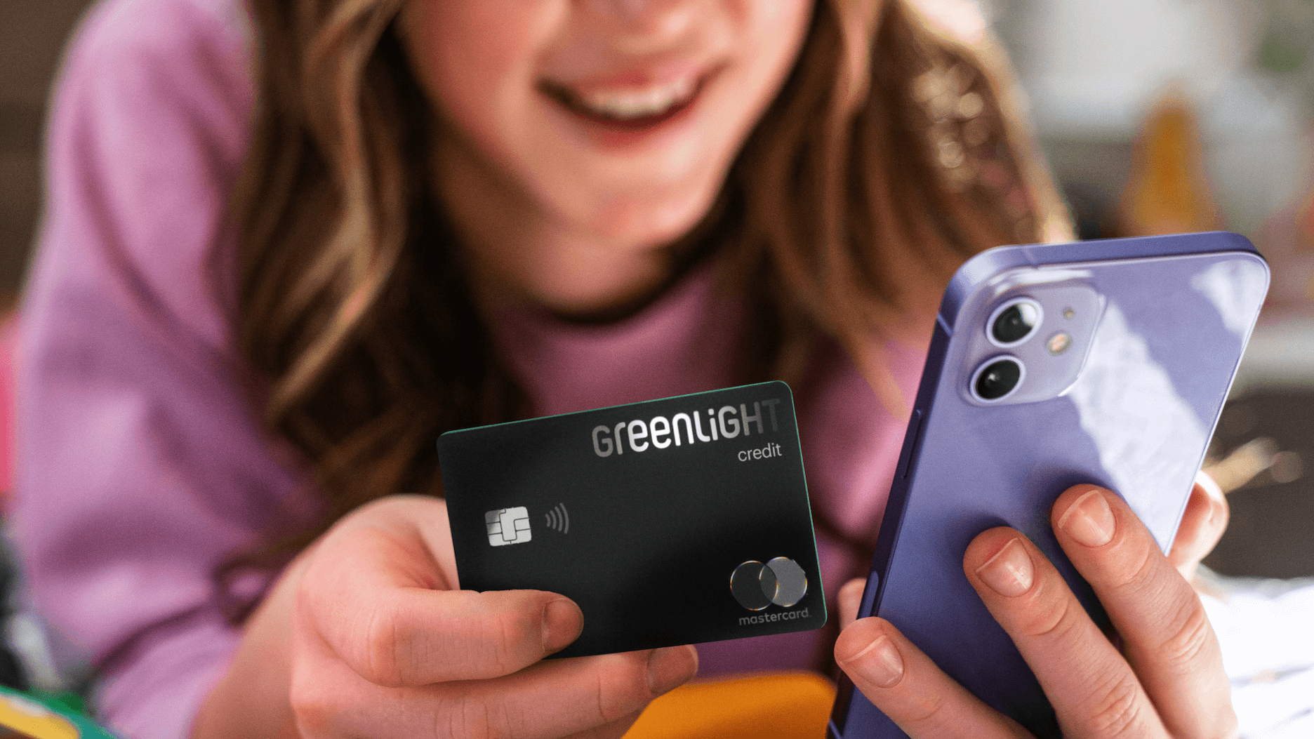 Greenlight, credit card, teens