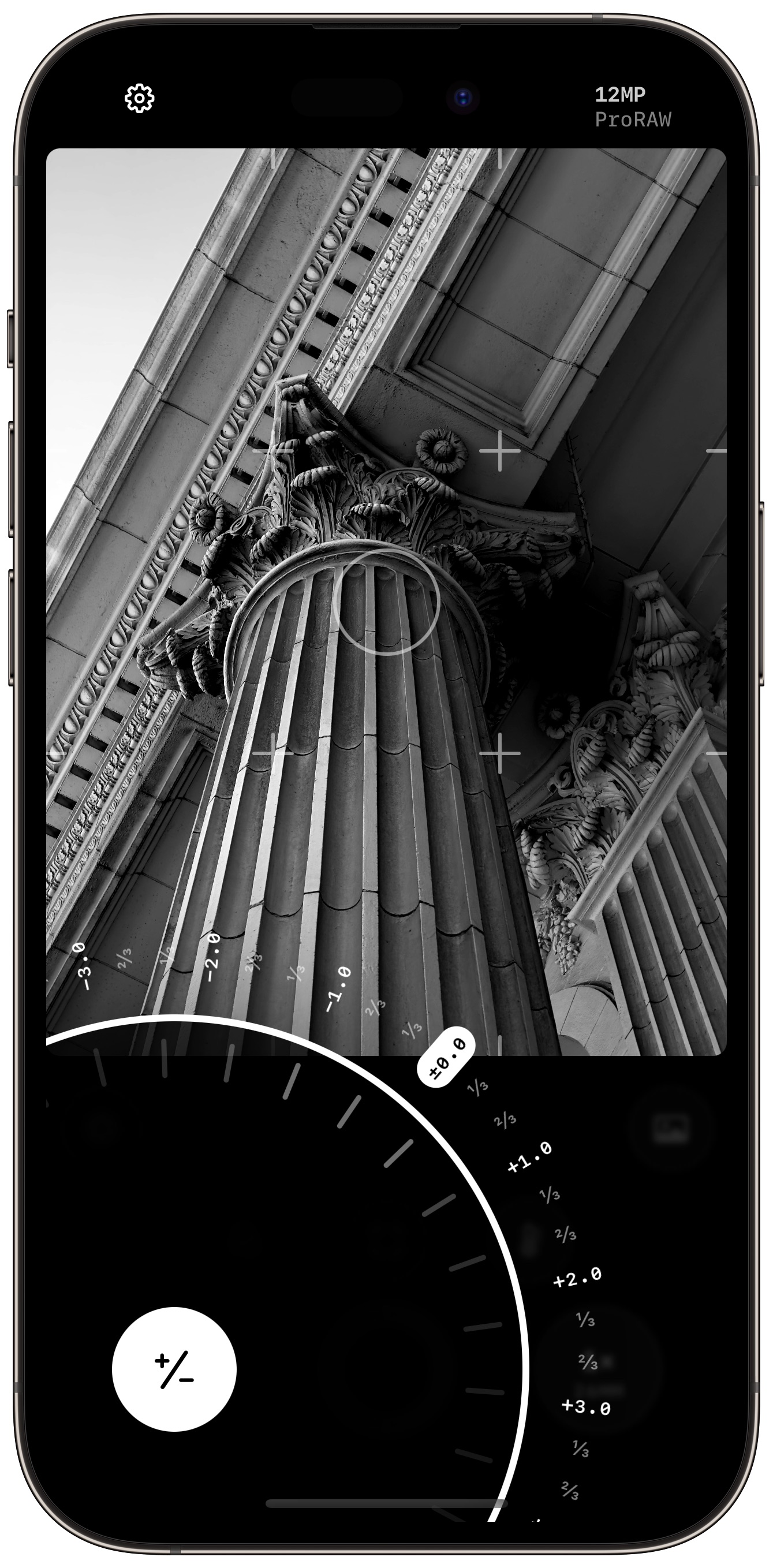 Exposure control on Obscura 4