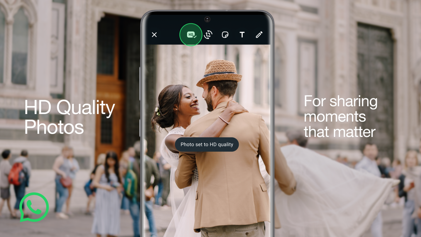 Splash screen for WhatsApp HD photos