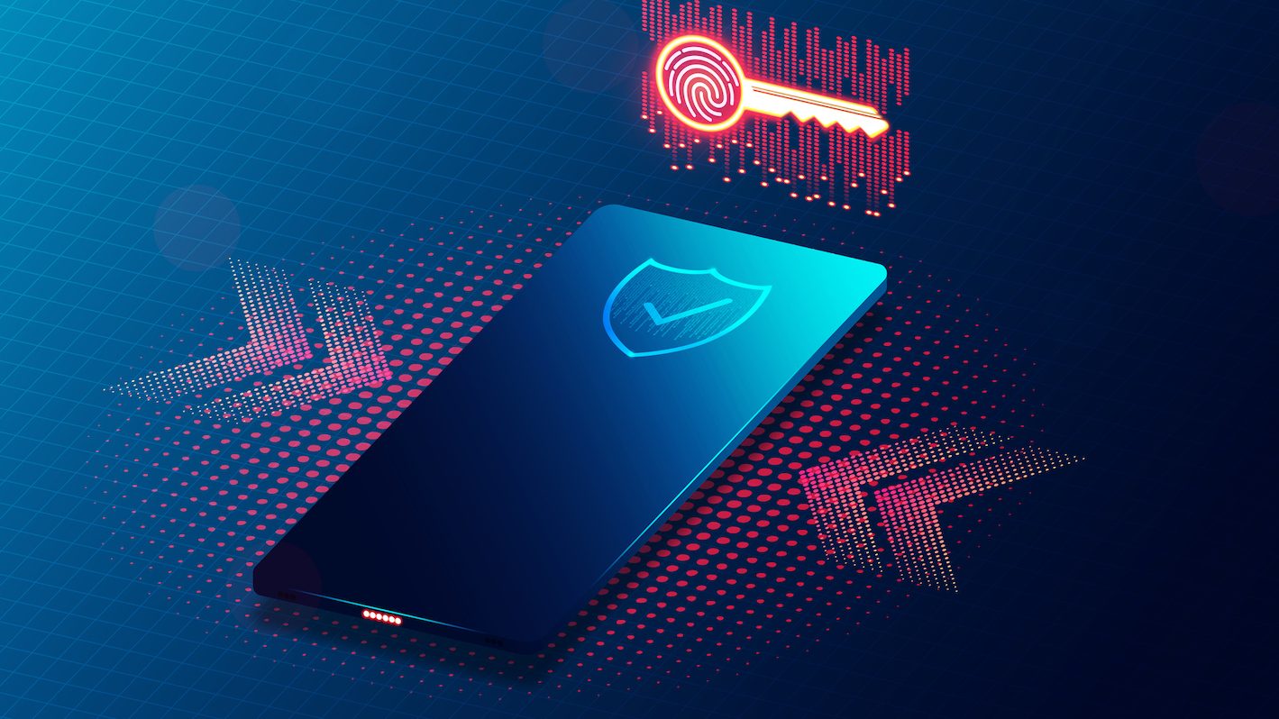 Secure Authentication with Passkey Concept