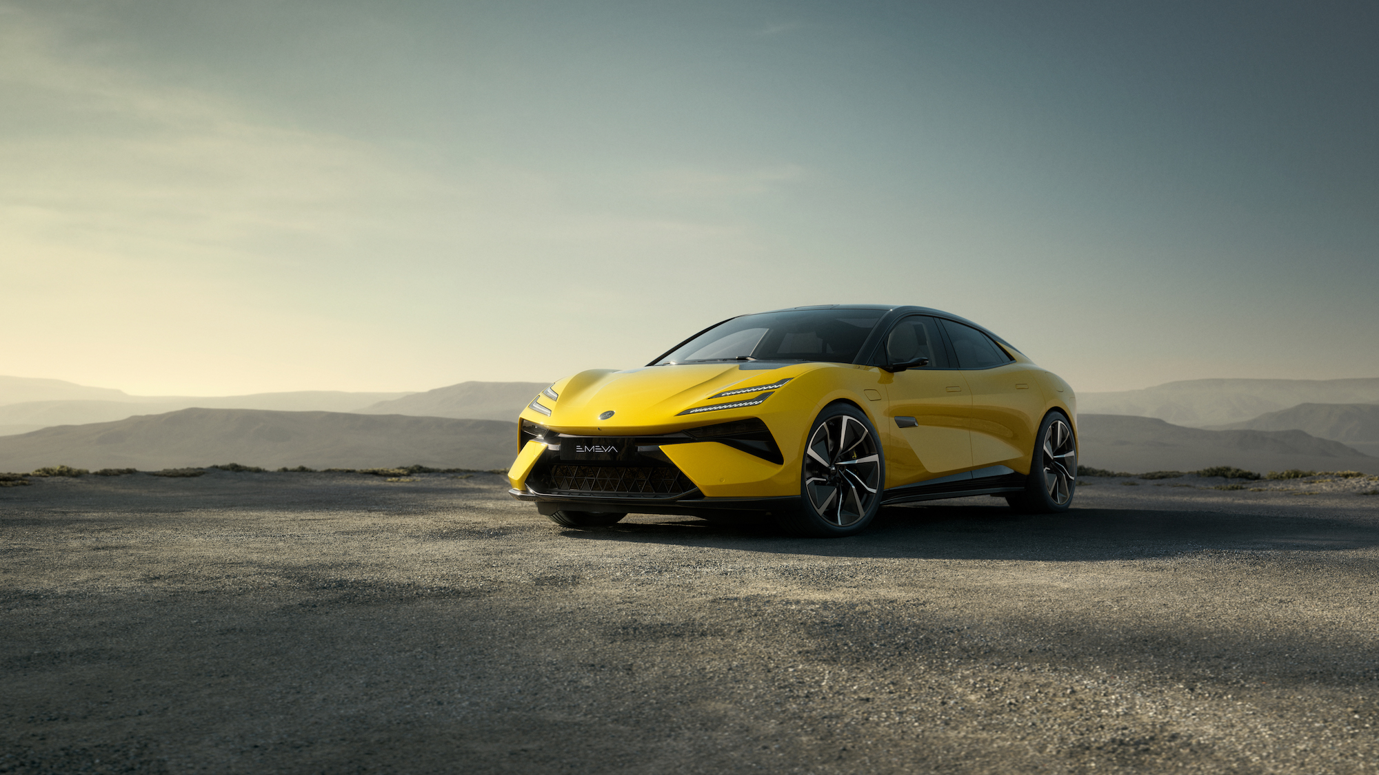 Lotus Emeya EV outside