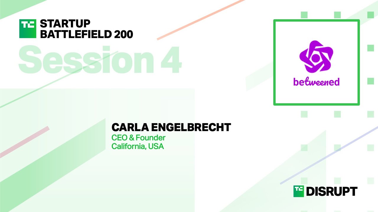 Betweened Pitches at Startup Battlefield | TechCrunch Disrupt 2023