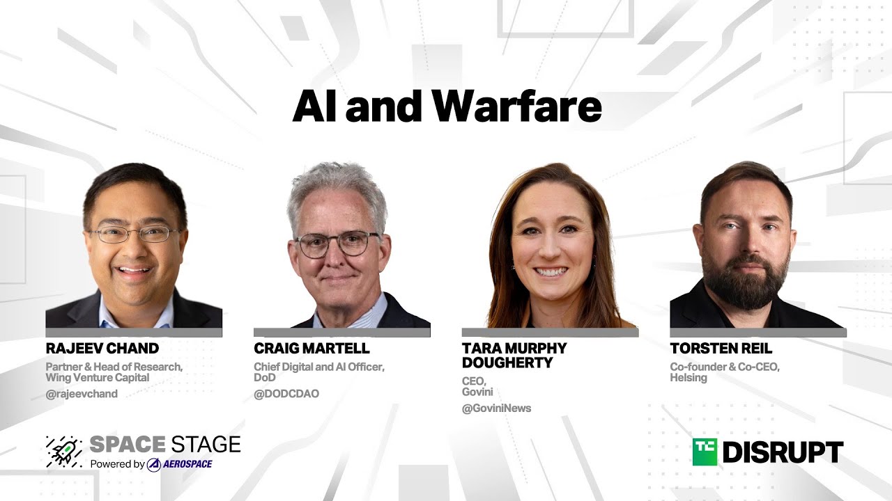 AI and Warfare | TechCrunch Disrupt 2023