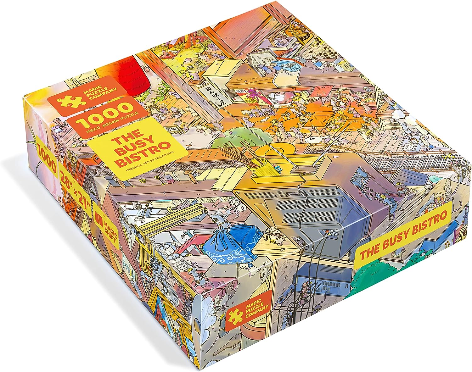 Busy Bistro, a 1,000 piece jigsaw puzzle