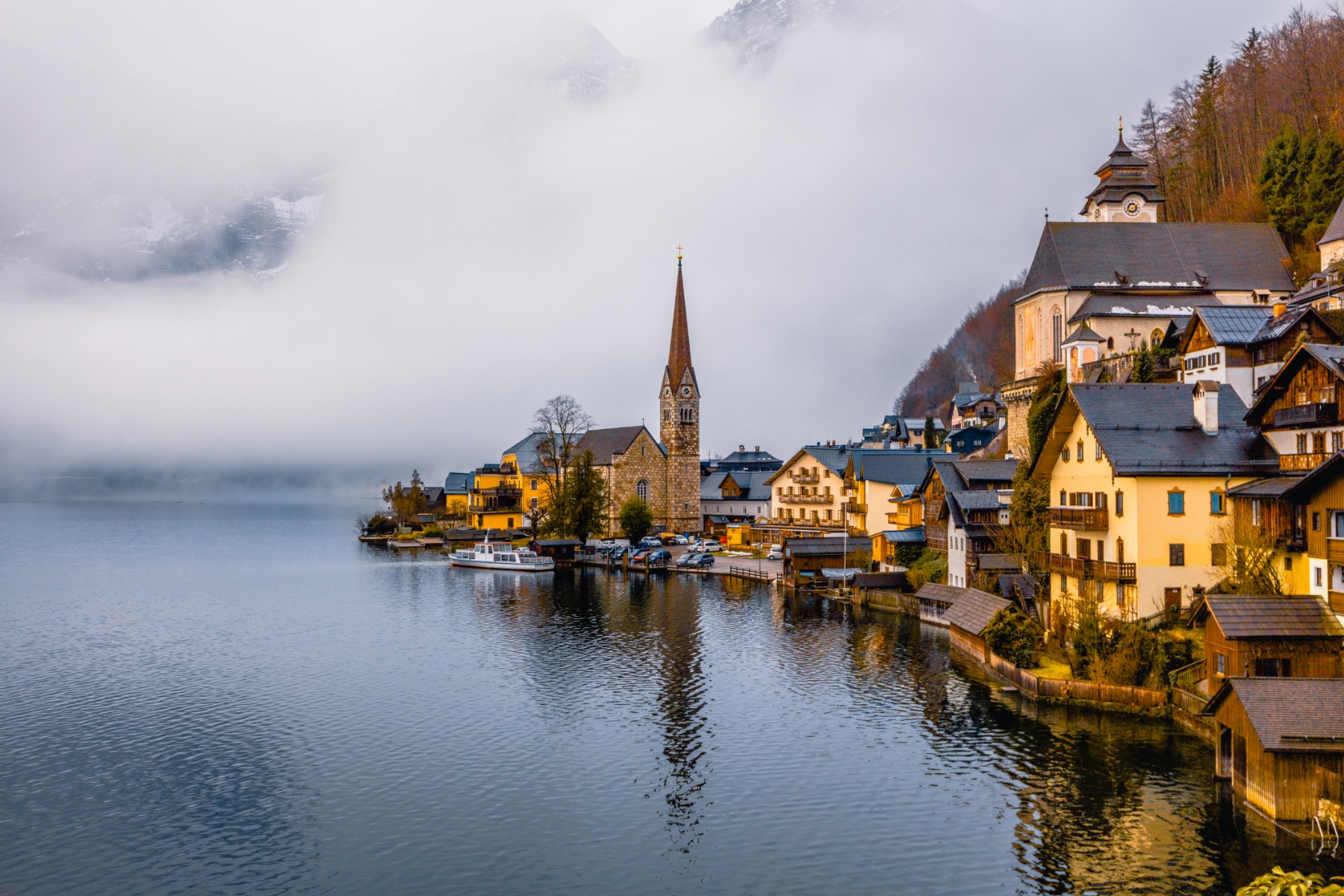 lakeside Germany village