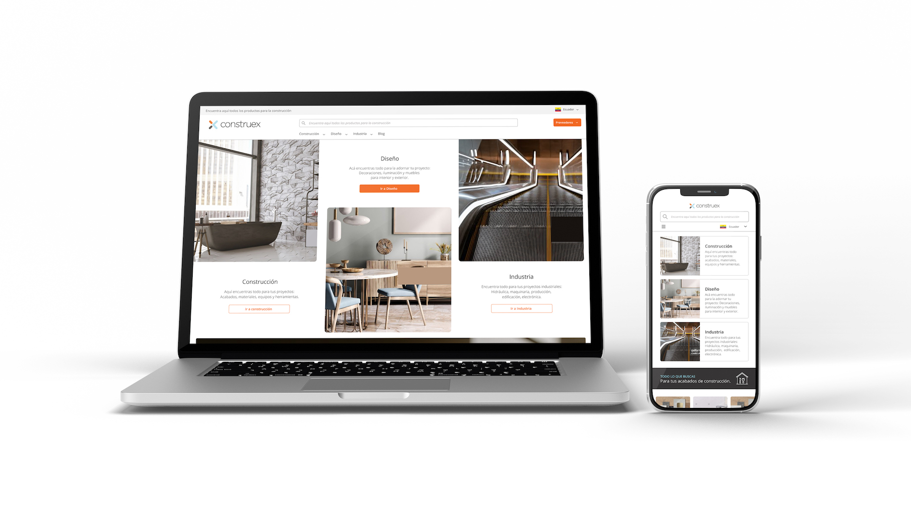 Construex, construction supplies, marketplace, Ecuador, Latin America