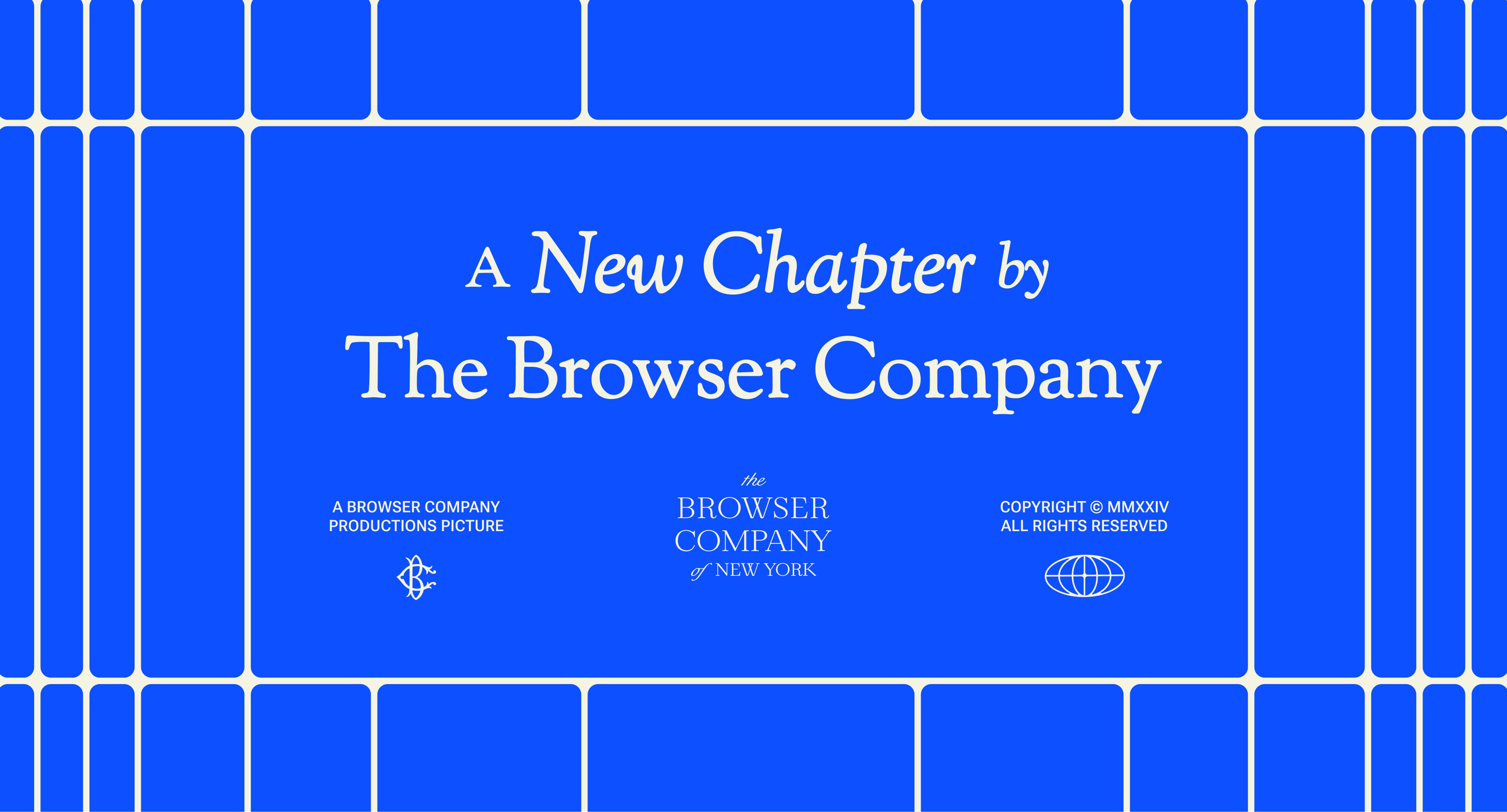 The Browser Company splash screen