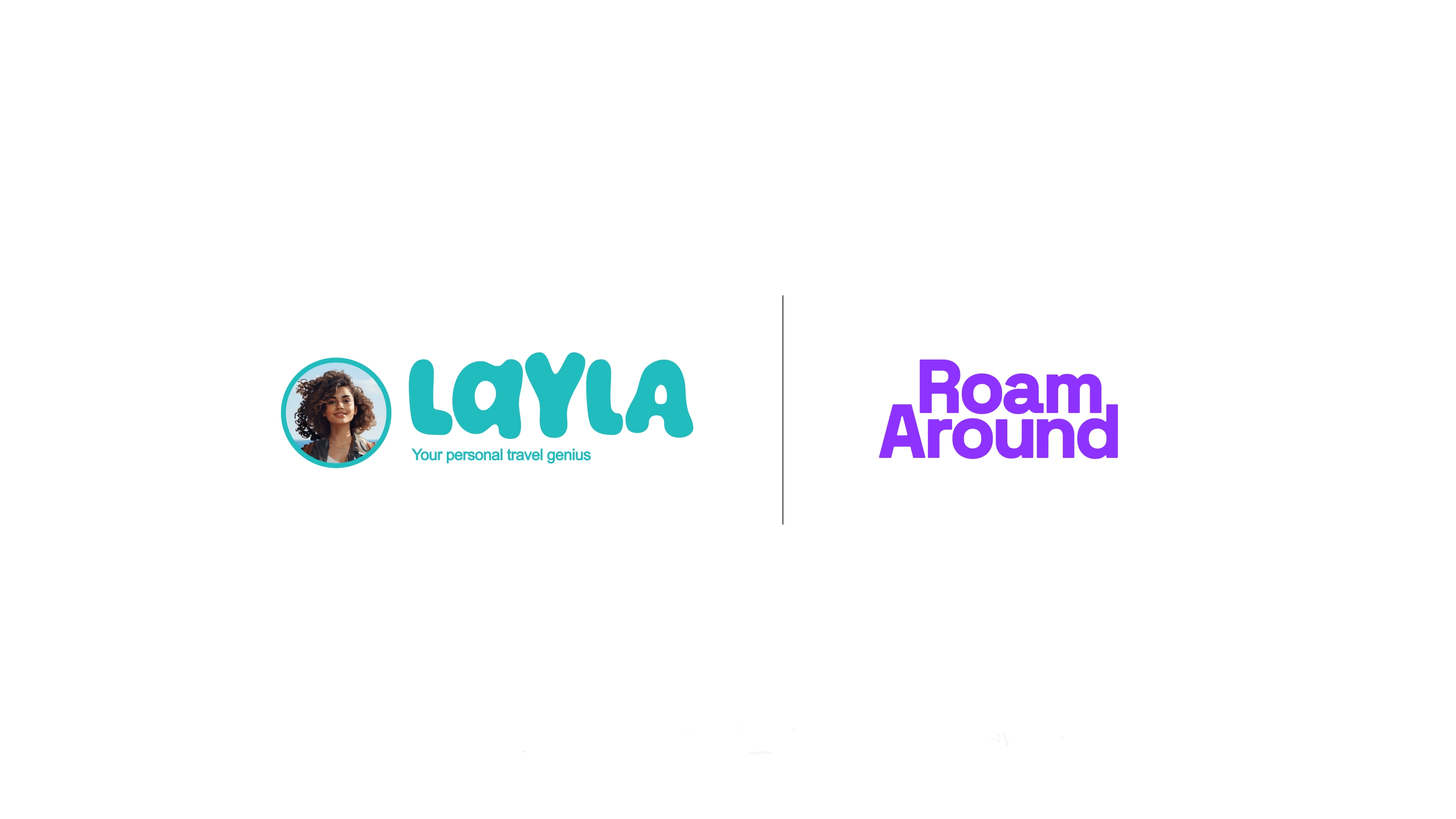 Layla x Roam Around logos