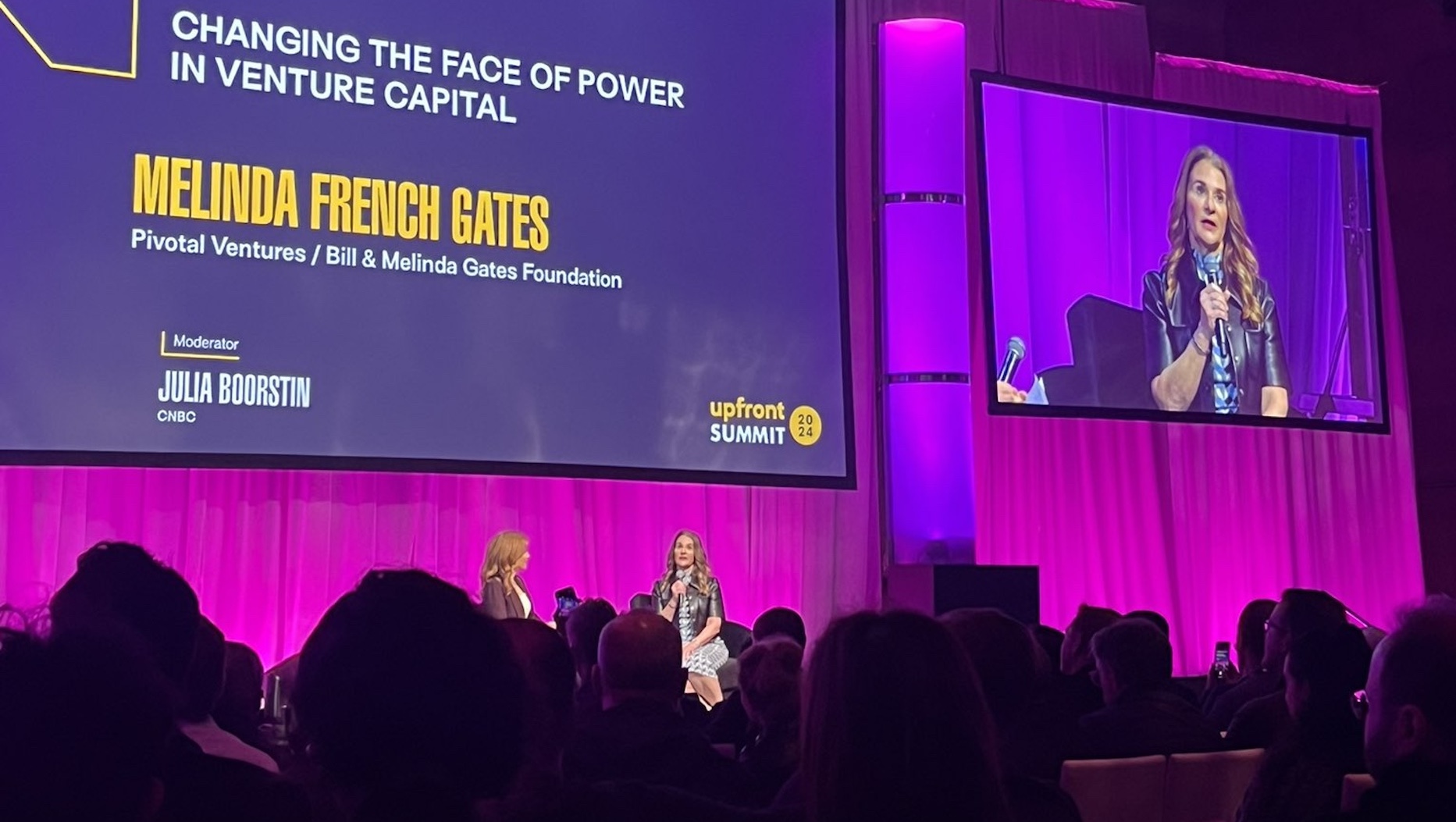 Melinda French Gates, Upfront Summit