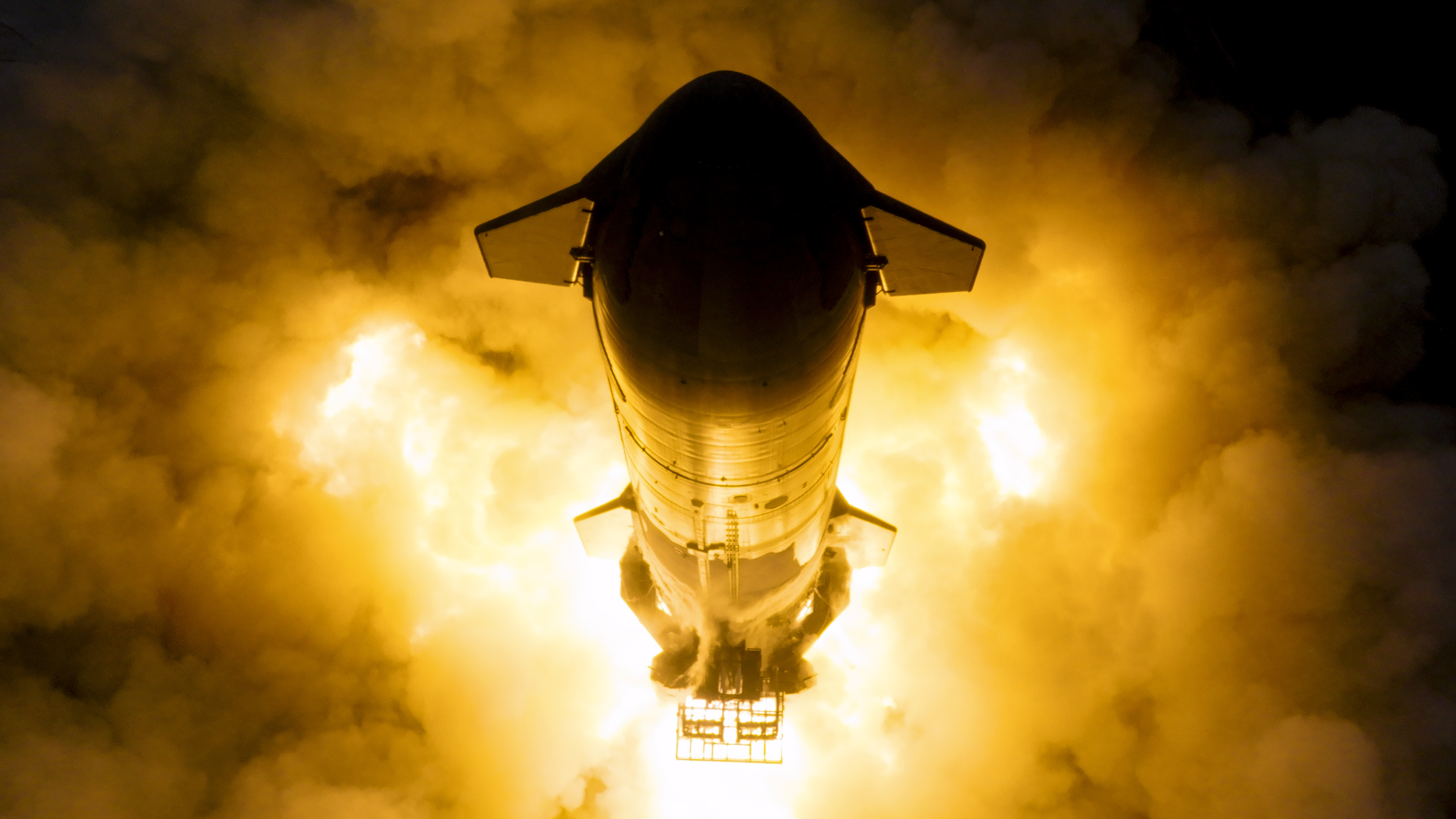 Starship static fire