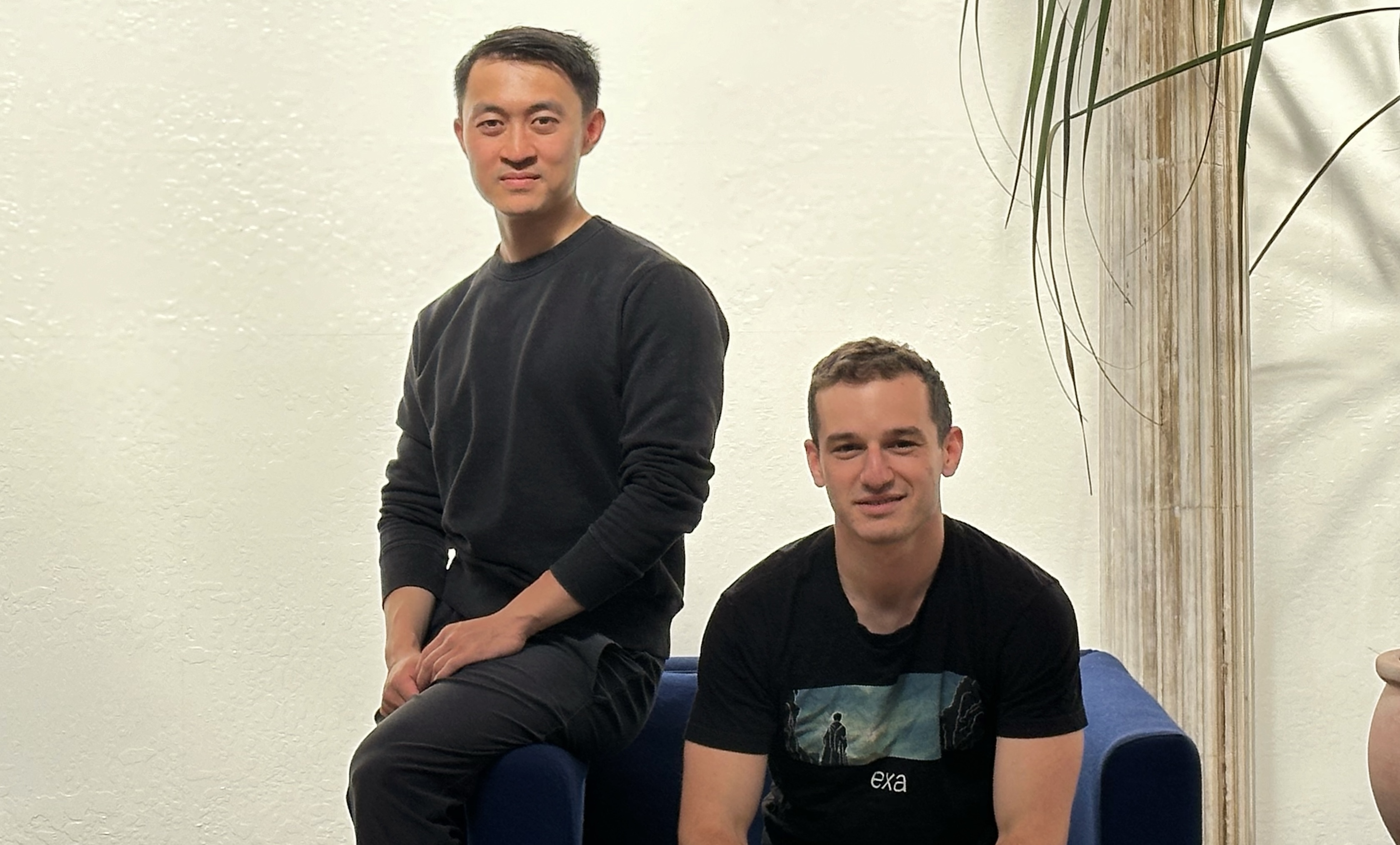 Exa founders Jeff Wang, Will Bryk