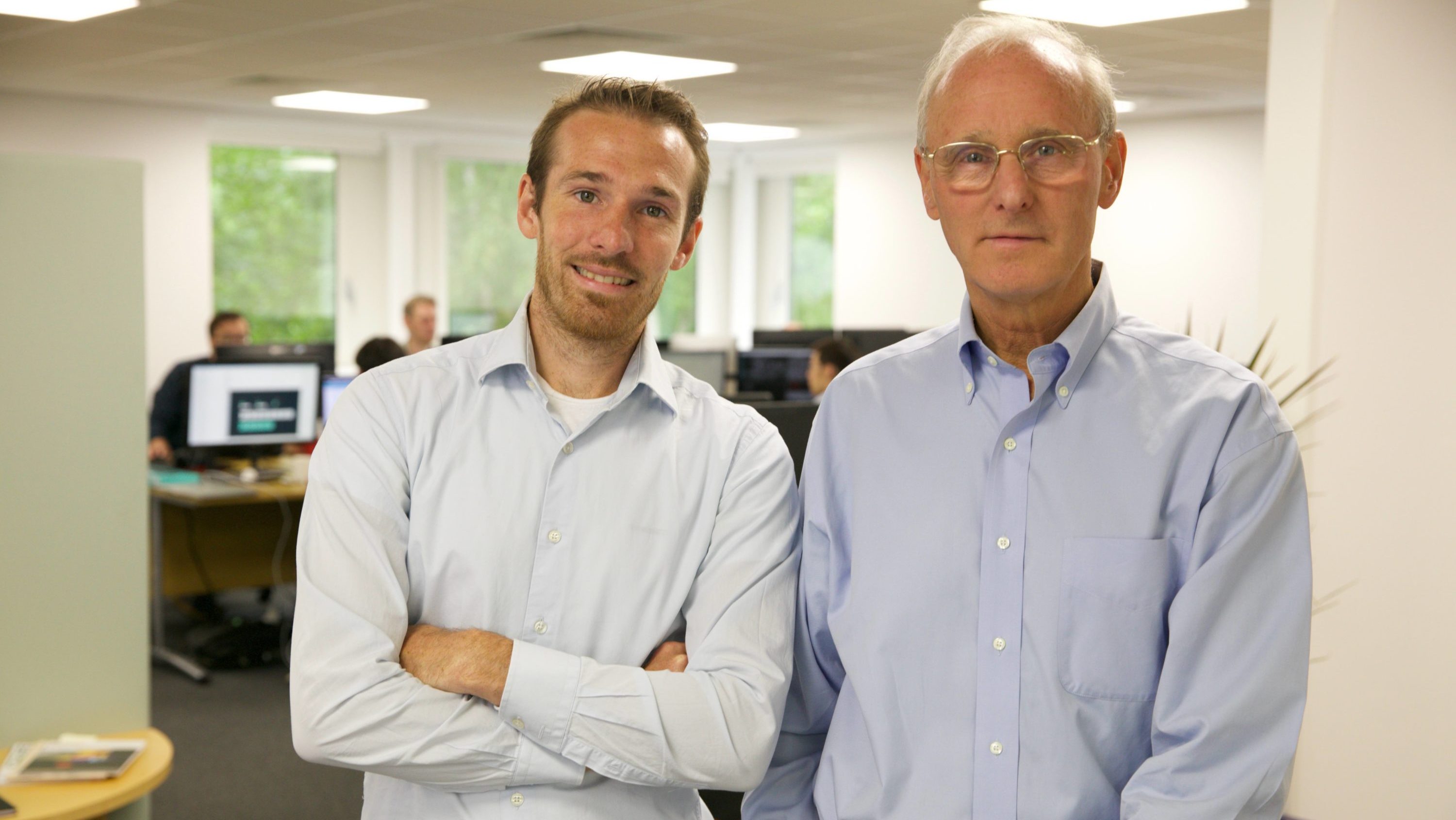 Healx co-founders Tim Guilliams and David Brown
