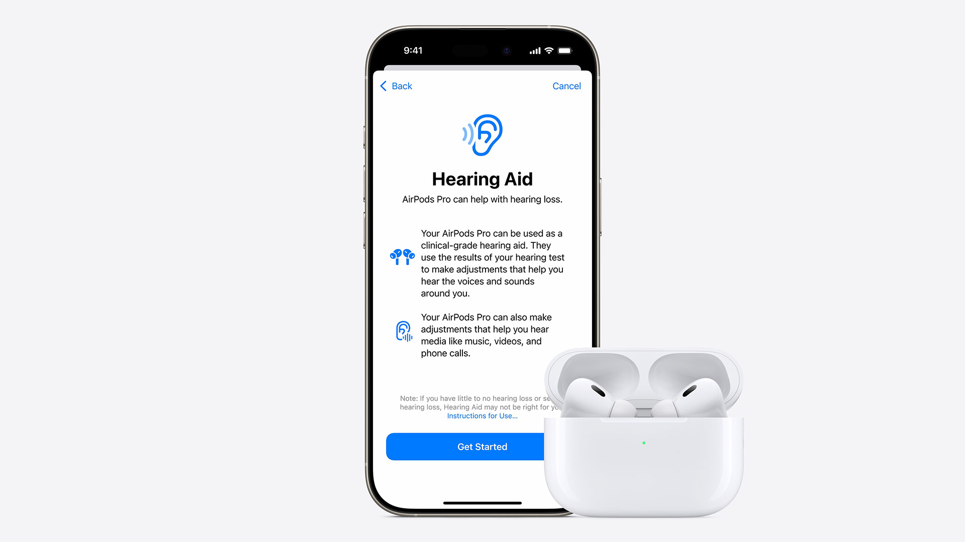 AirPods Pro Hearing Test