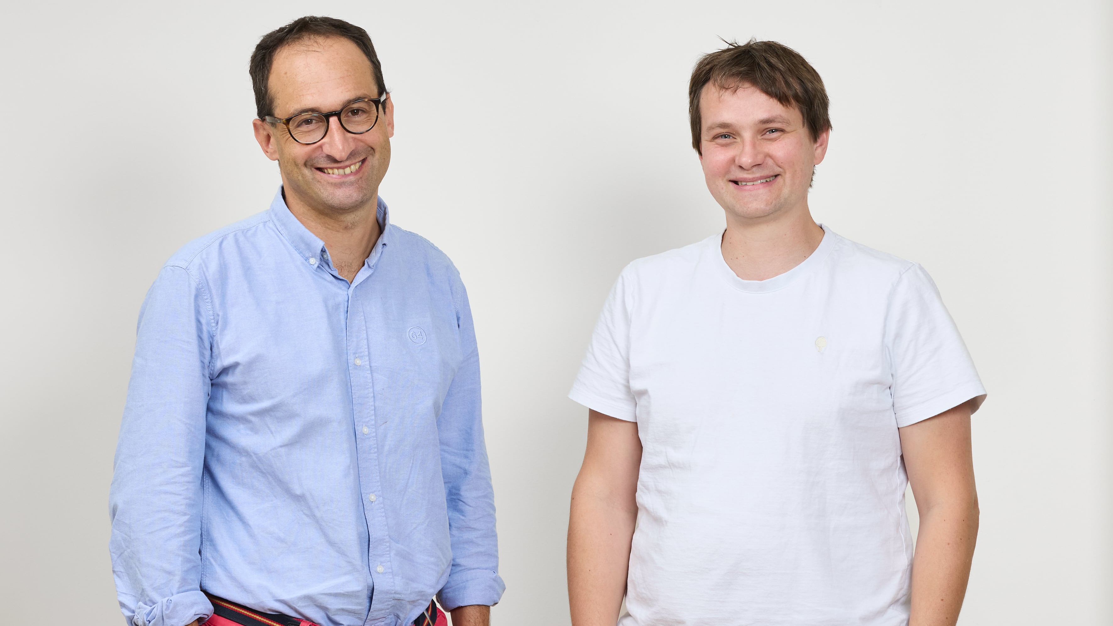 Gladia co-founder and CEO Jean-Louis Quéguiner (right) and co-founder and CTO Jonathan Soto