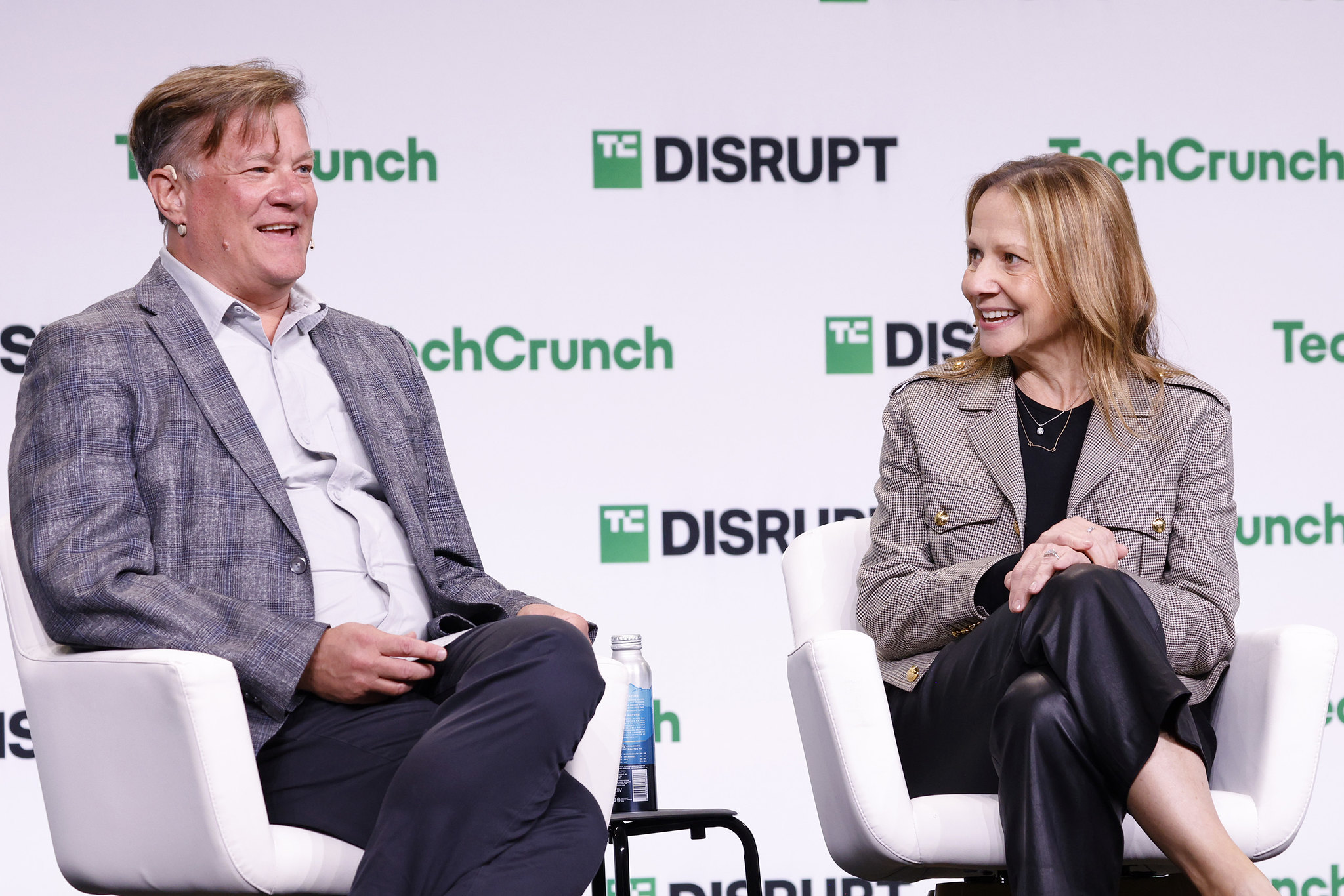 TechCrunch Disrupt 2025 Mary Barra on stage
