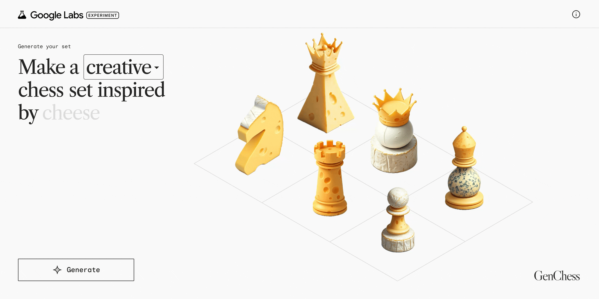 Google's GenChess game