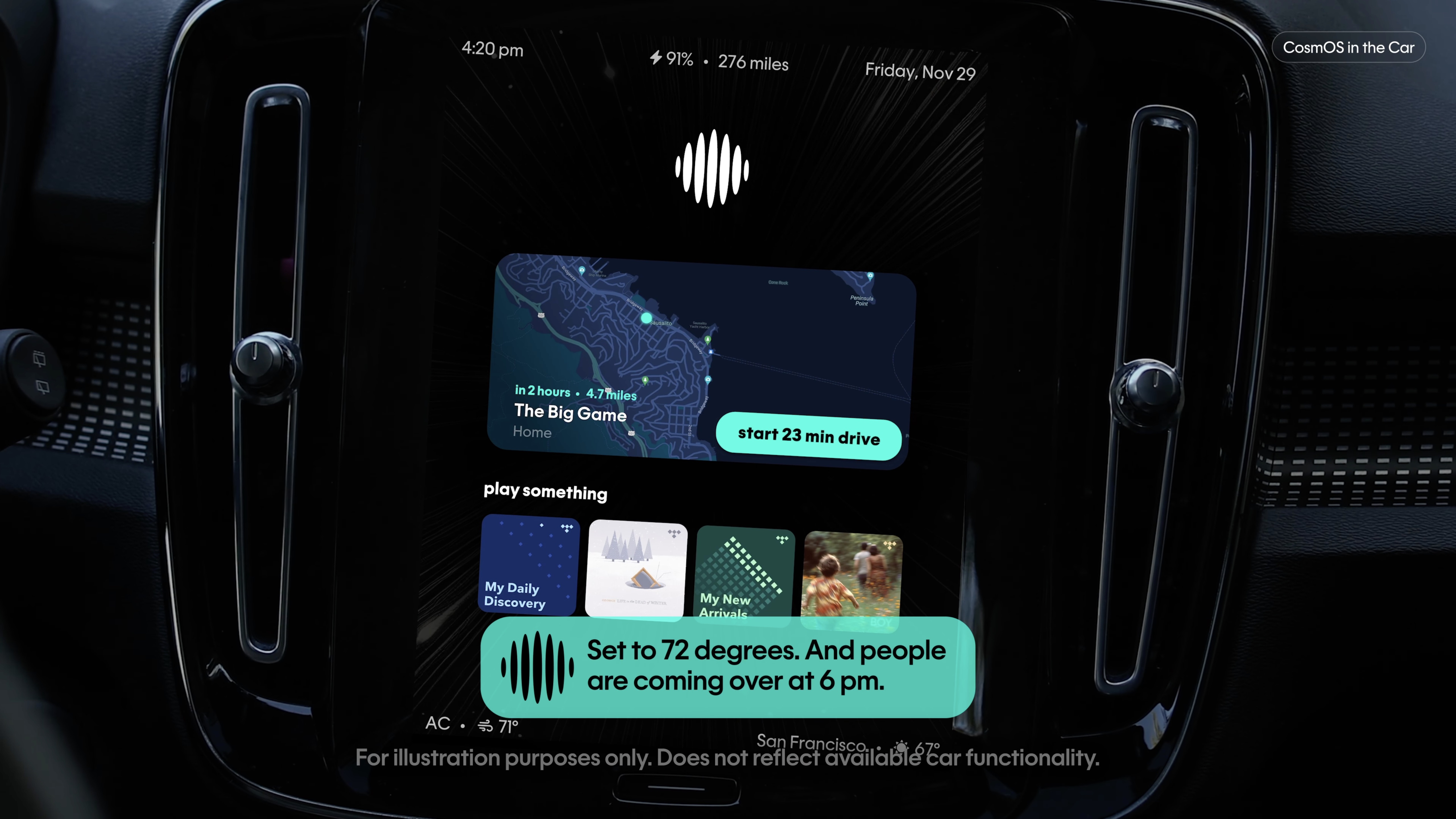 Humane CosmOS demo
