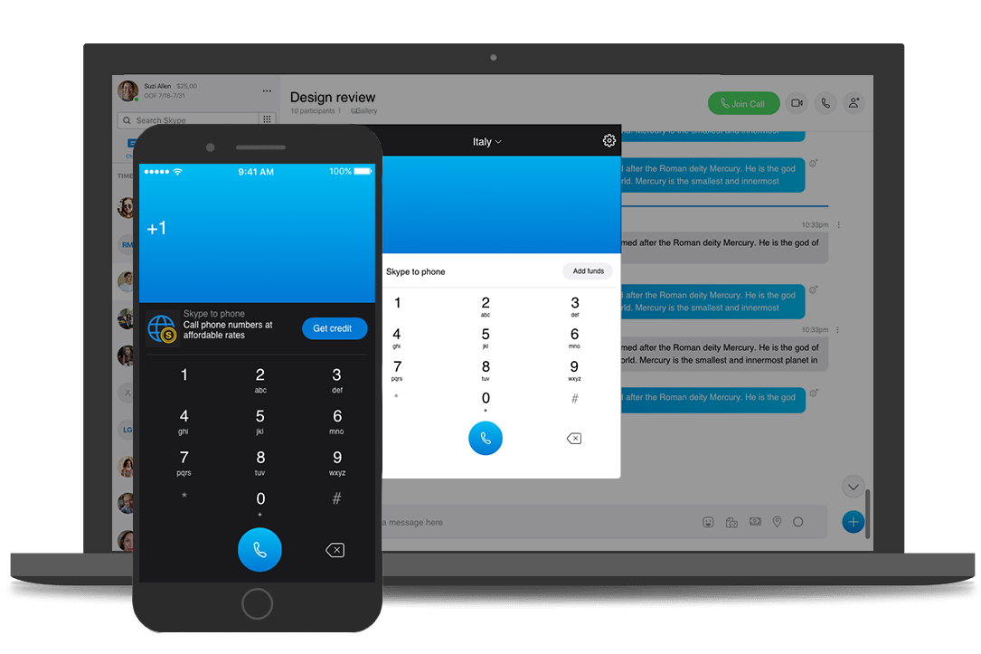 Skype number