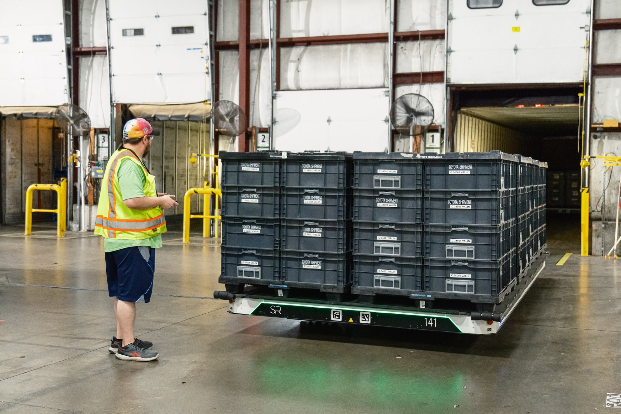 Slip Robotics in warehouse setting