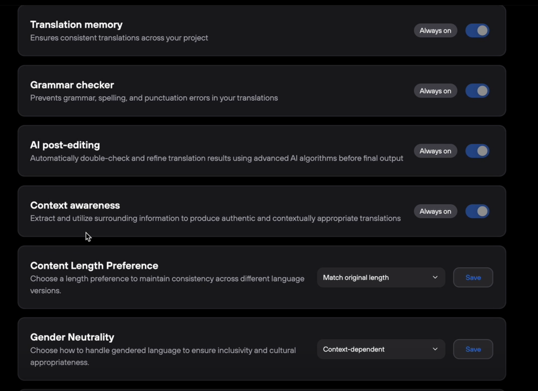Lingo.dev dashboard